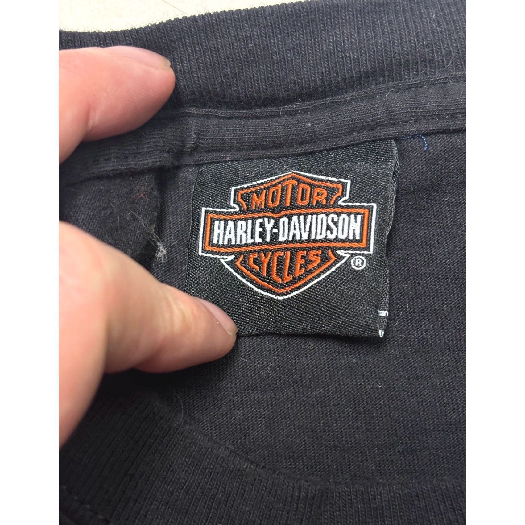 Harley Davidson Harley-Davidson T-Shirt Black Music City Nashville TN Mens XL Shirt Short Sleeve Graphic Print Crew Neck Size US XL / EU 56 / 4 - 2 Thumbnail
