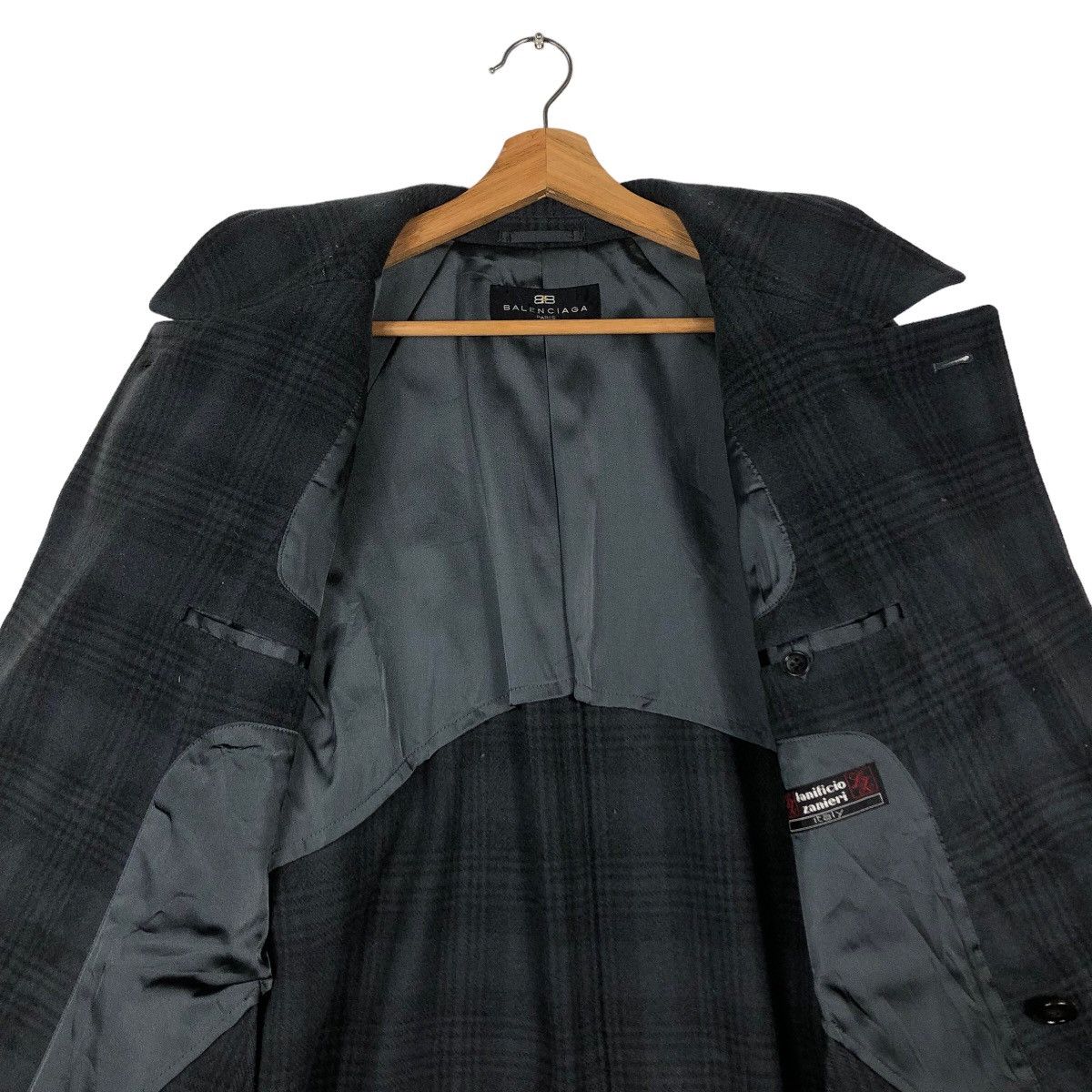 Balenciaga 🔥Vintage Wool Jacket Balenciaga Paris Double Breast Casual Size US M / EU 48-50 / 2 - 12 Thumbnail