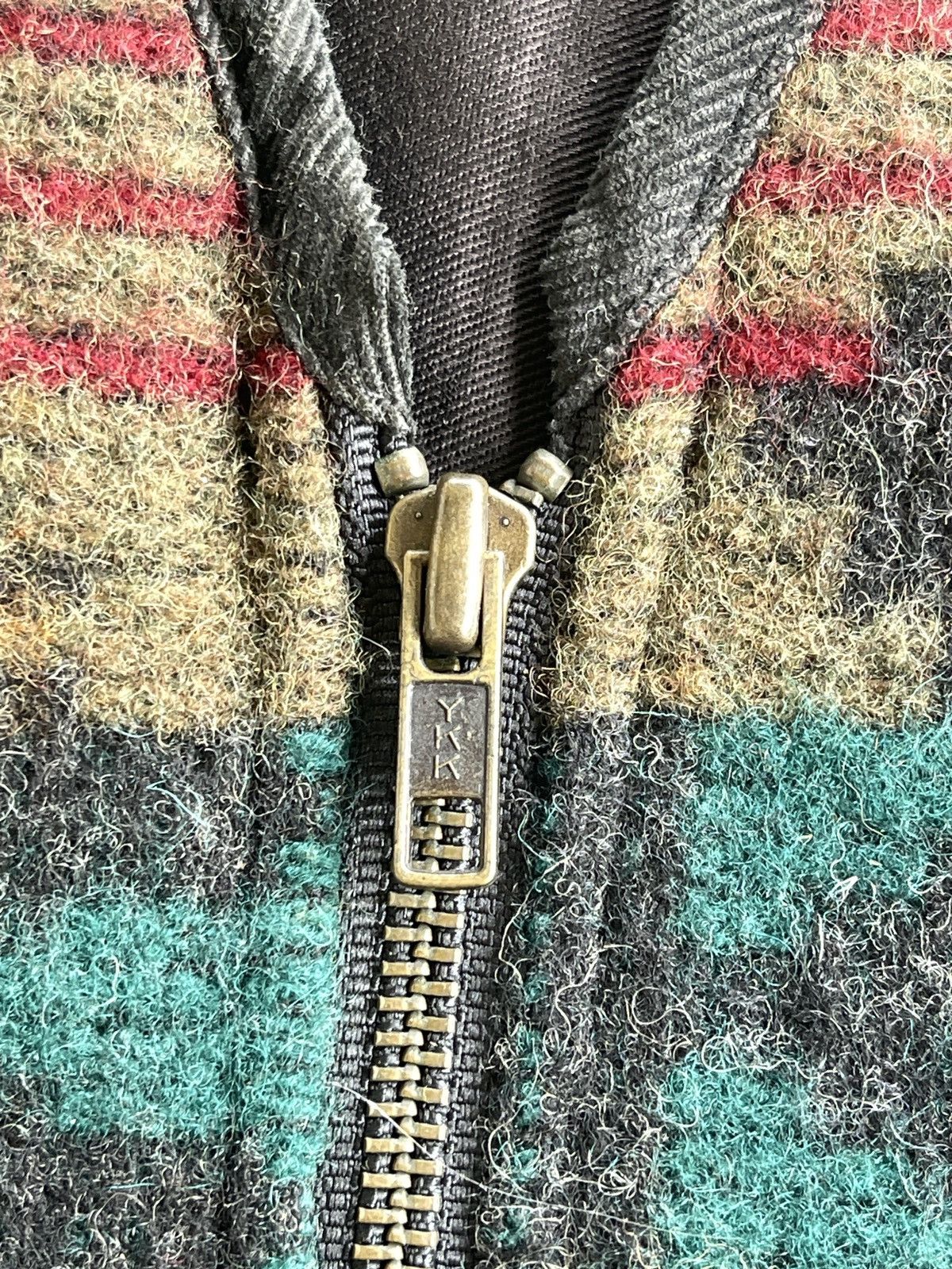 Vintage 90s Woolrich Navajo Native Wool Vest Size US M / EU 48-50 / 2 - 6 Thumbnail