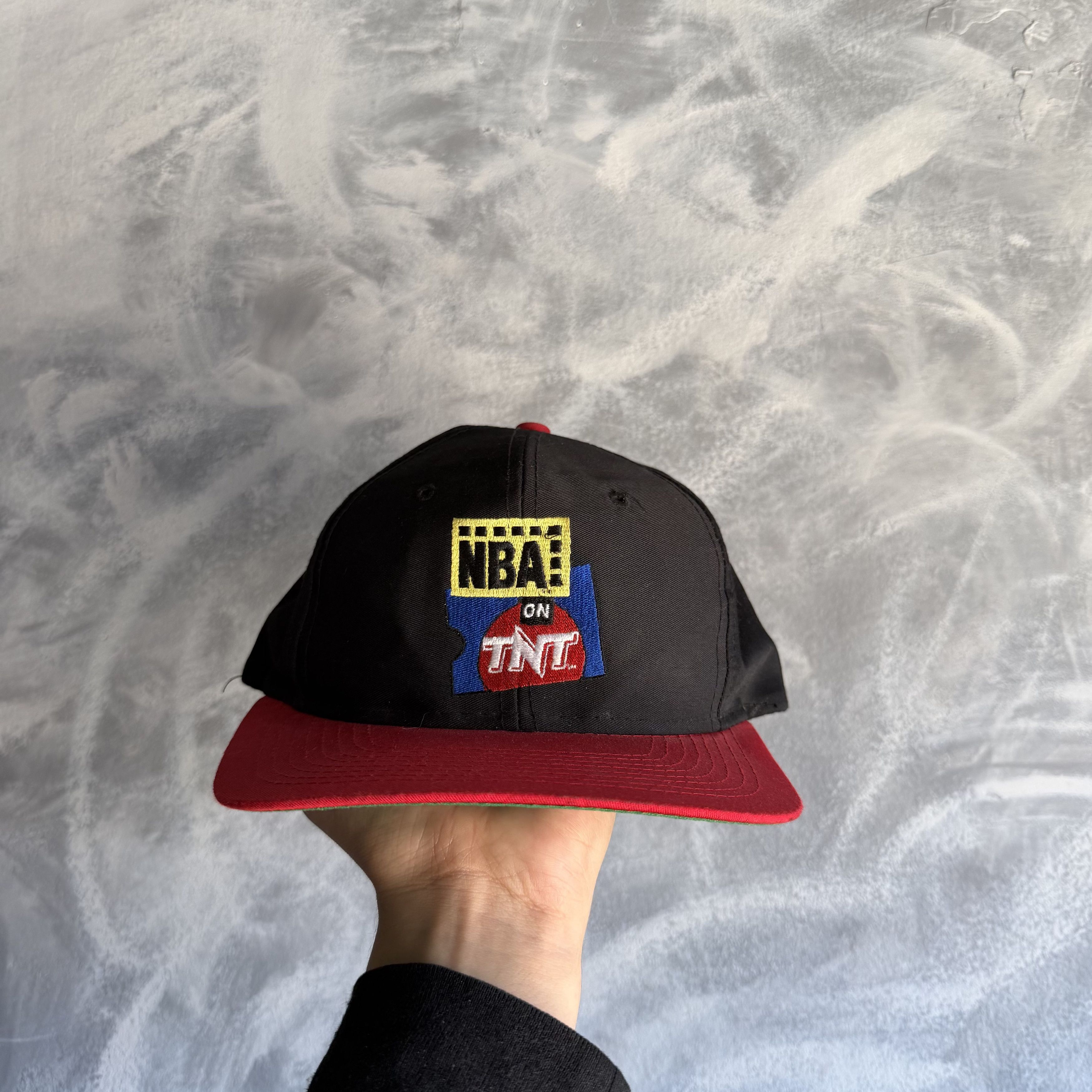 Other Vtg NBA on TNT Black Strapback Hat Cap Rare Snapback Sports Size ONE SIZE - 1 Thumbnail