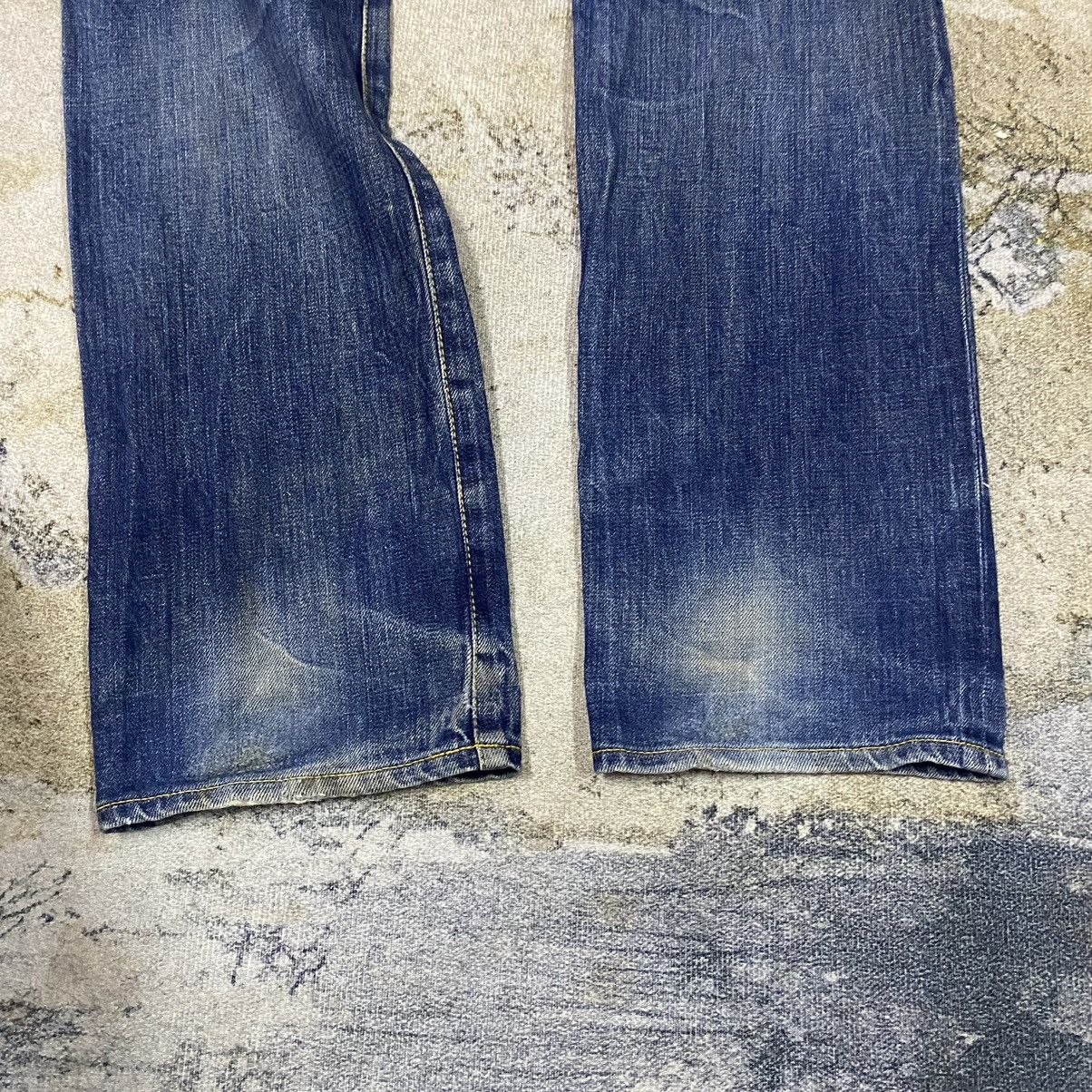 If Six Was Nine × Paul Smith Red Ear × Vintage Vintage Selvedge Paul Smith Rusty Faded Distress Denim Jeans Size US 33 - 18 Thumbnail