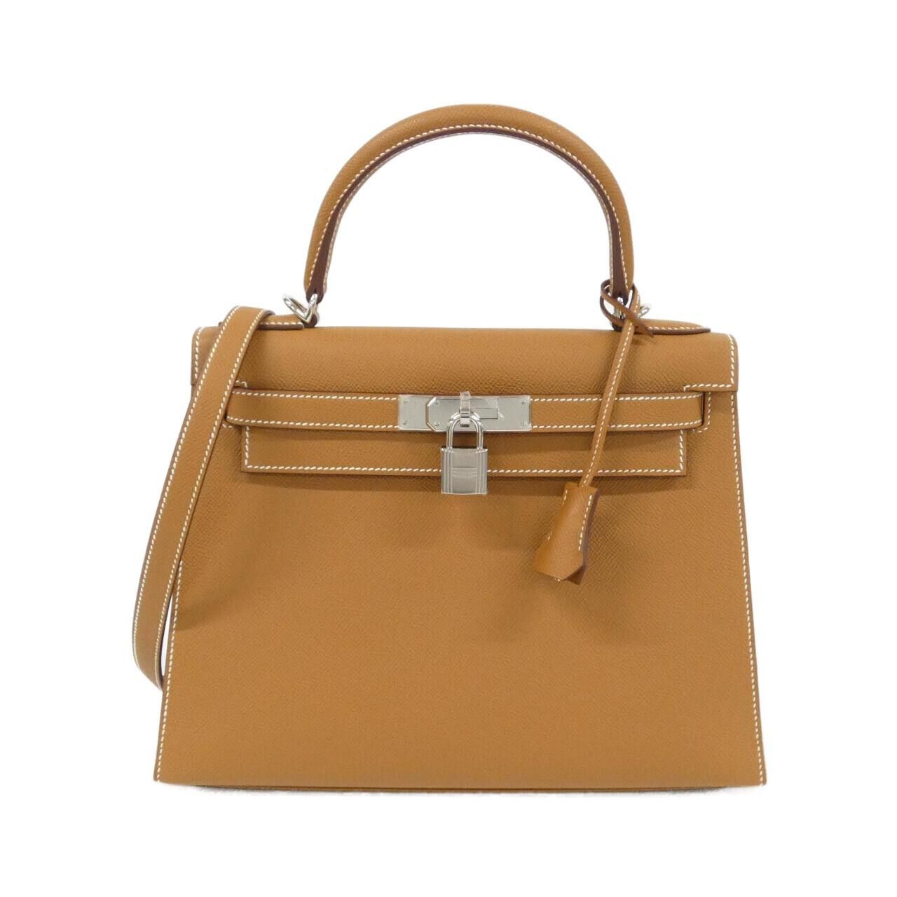 Hermes Hermes Hermes Kelly28 Epsom Leather Handbag W DUTY FREE for USA Size ONE SIZE - 1 Thumbnail