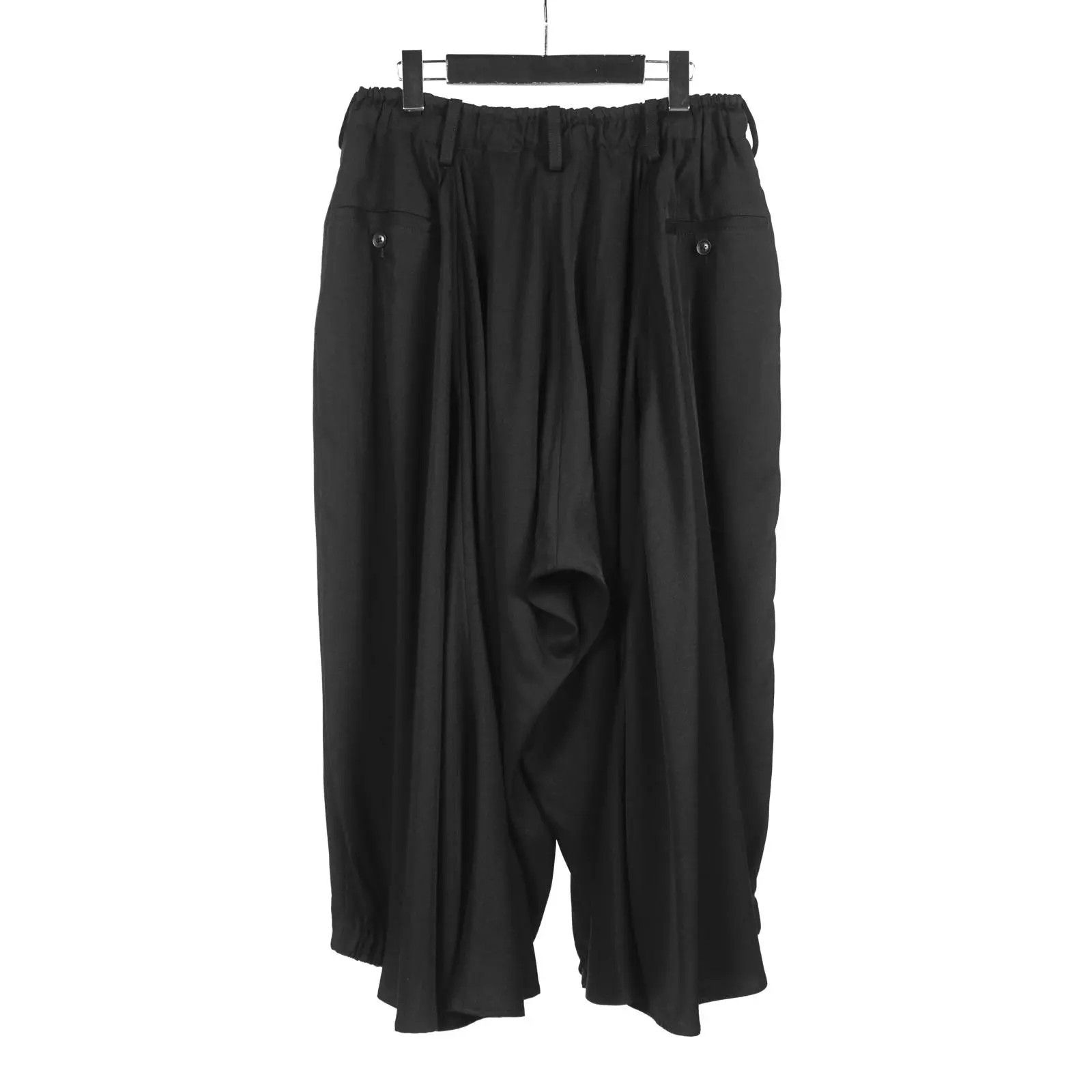 Yohji Yamamoto Yohji Yamamoto Pour Homme - Tencel Crow Karas Pants Size US 32 / EU 48 - 2 Thumbnail