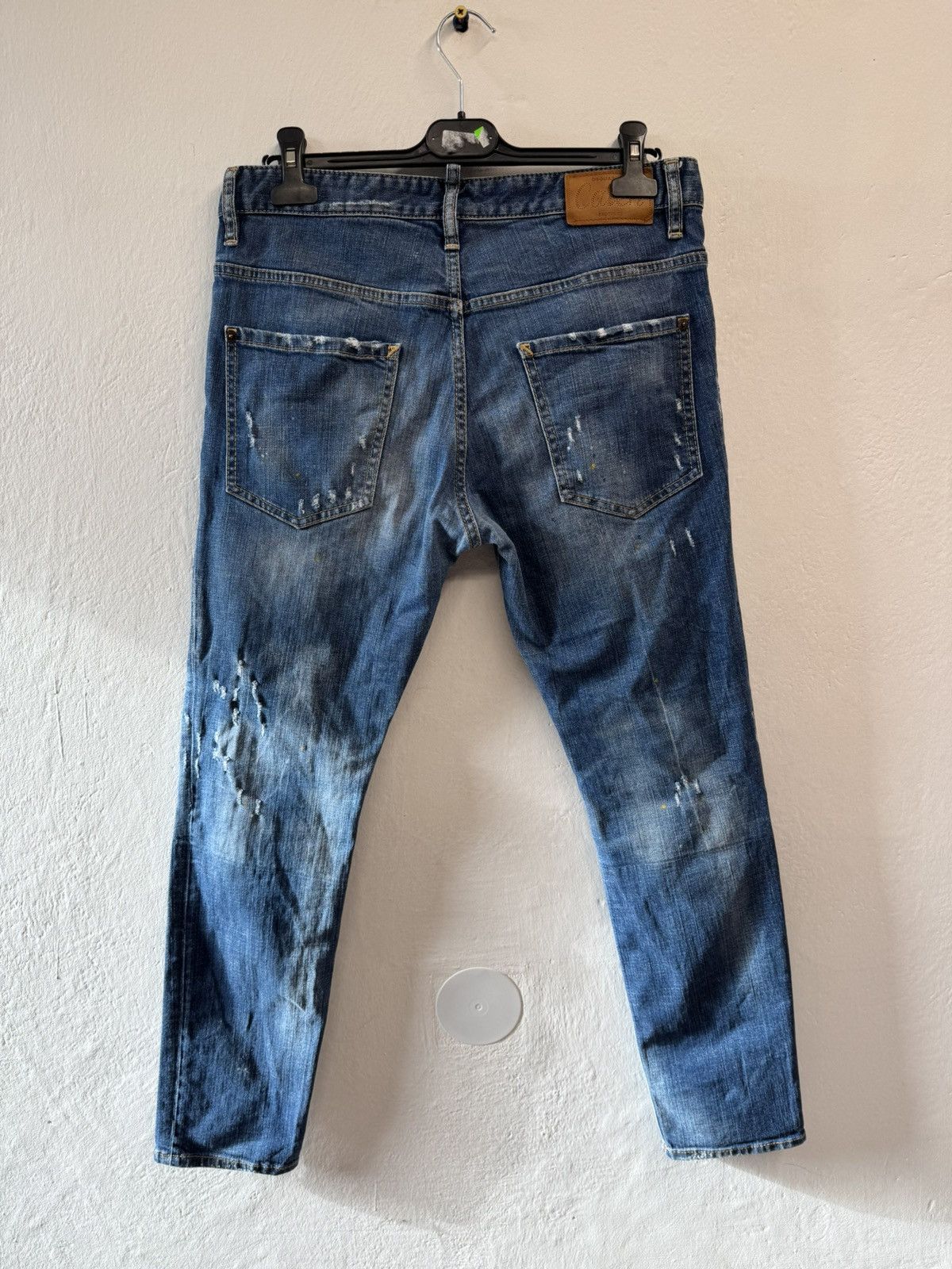 Designer × Dsquared2 Dsquared2 Skater Jeans Distressed Washed Made in Italy Size US 32 / EU 48 - 2 Thumbnail