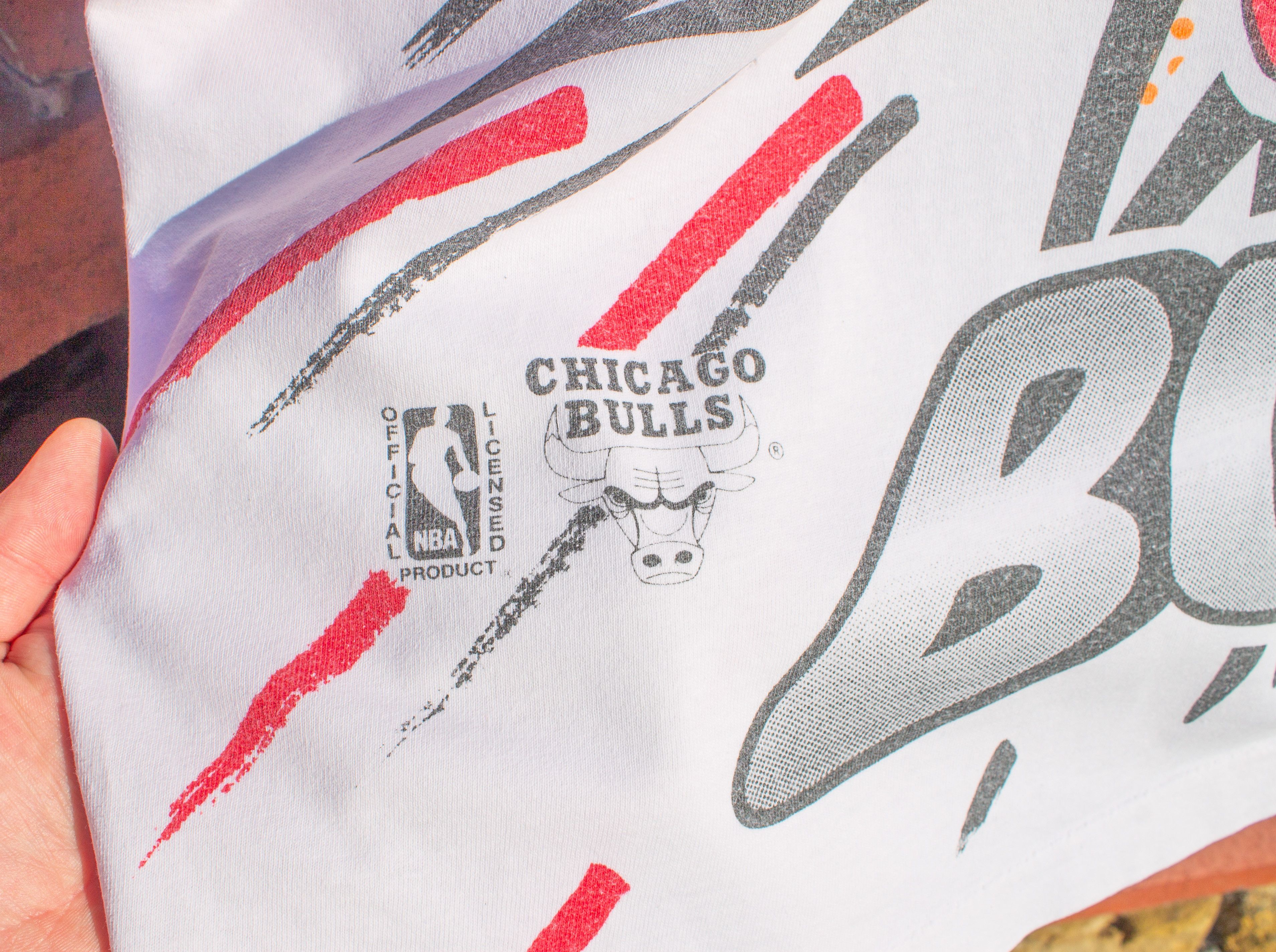 NBA 90's Chicago Bulls All Over Print T-Shirt Size US XXL / EU 58 / 5 - 5 Thumbnail