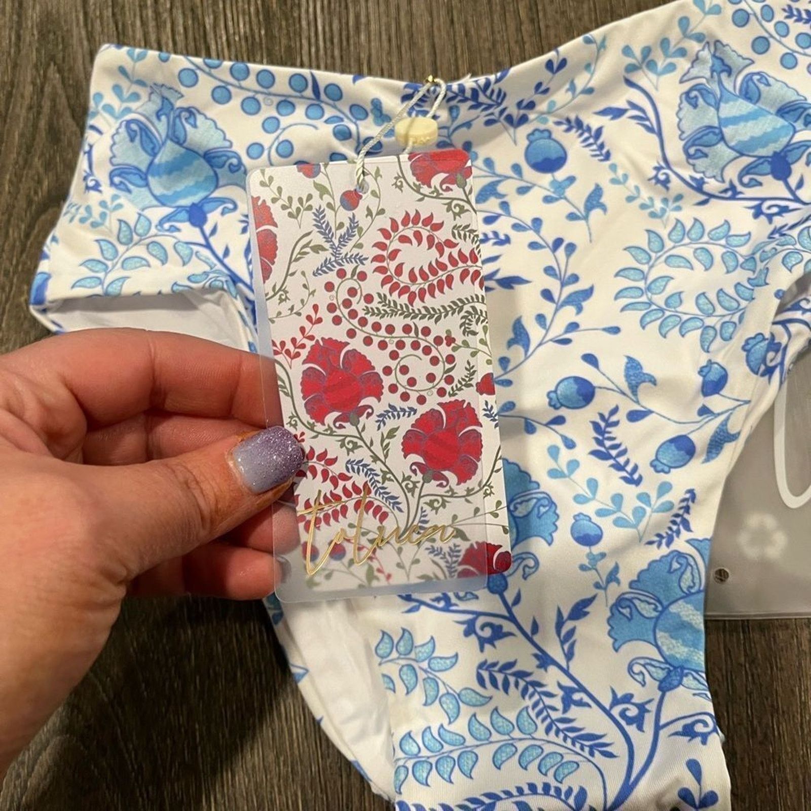 Vintage NWT Toluca Gia Maxi Bikini Bottom Rivera Size S Size S / US 4 / IT 40 - 2 Thumbnail
