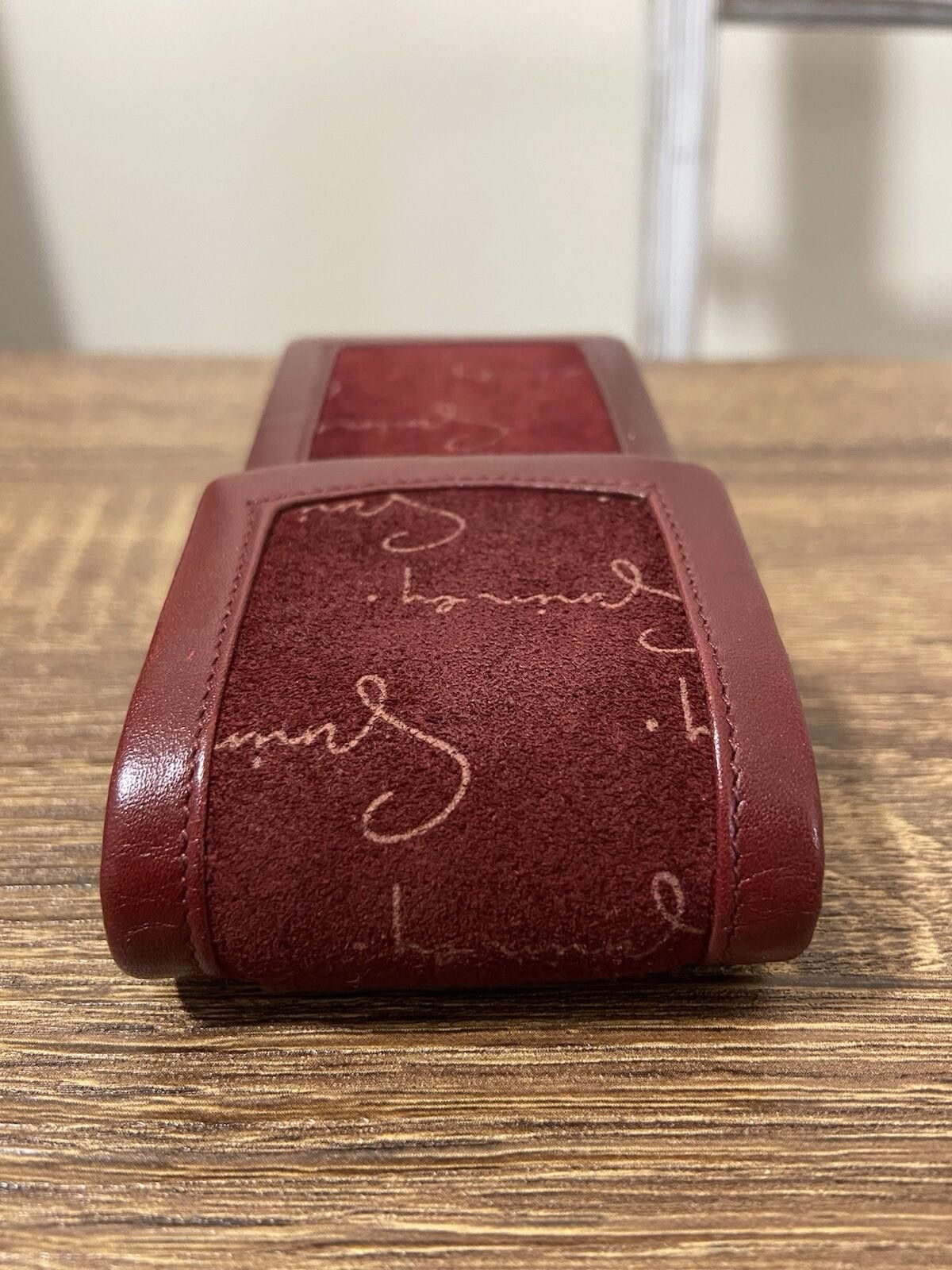 Givenchy Givenchy vintage red leather suede cigarette case small bag Size ONE SIZE - 4 Thumbnail