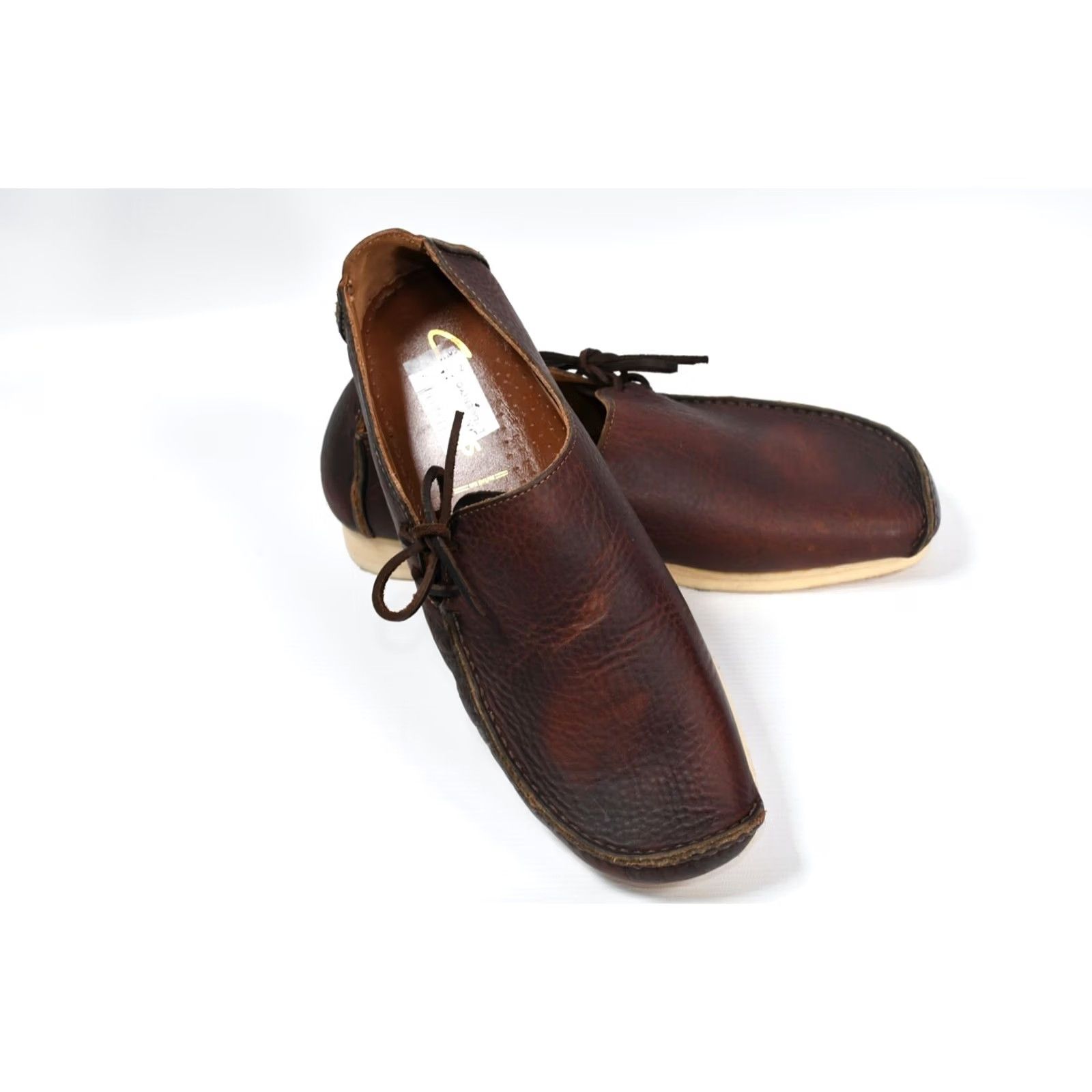Clarks Clarks Wallabee Boot Brown Men US 12 / UK 11.5 Leather Moccasin Casual Boots Men Mens Size US 12 / EU 45 - 5 Thumbnail