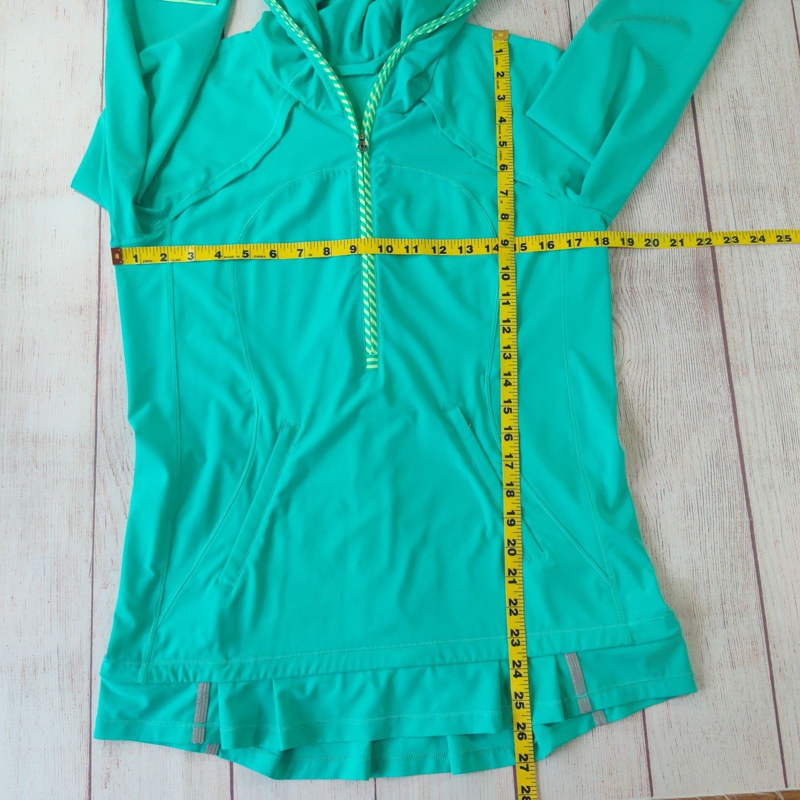 Lululemon Lightened Up Pullover Top Bali Breeze/1/8 Stripe Bali Breeze Size M / US 6-8 / IT 42-44 - 8 Thumbnail