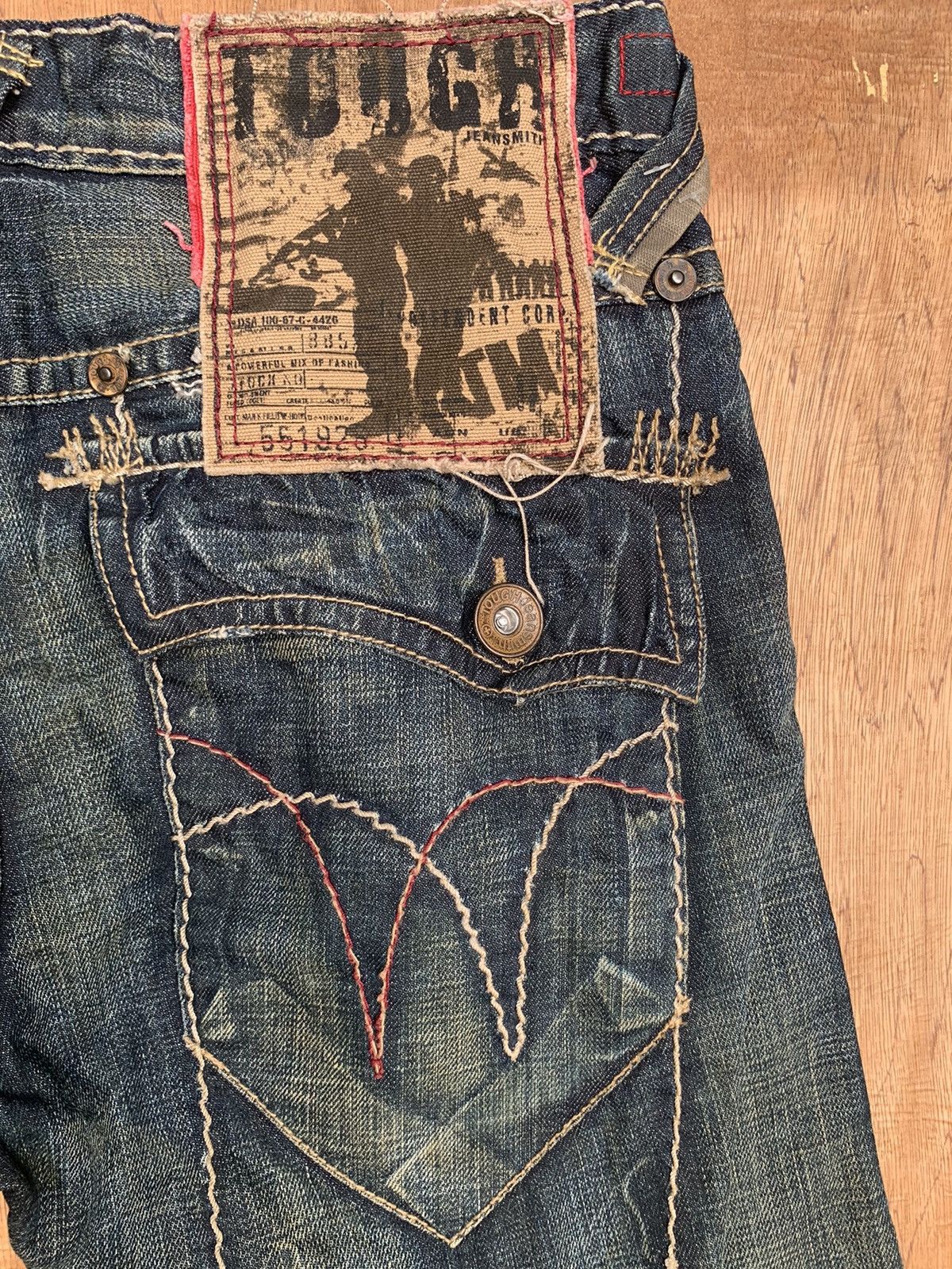 Other Rare..TOUGH JEANSMITH Jeans Pants Size US 32 / EU 48 - 18 Thumbnail