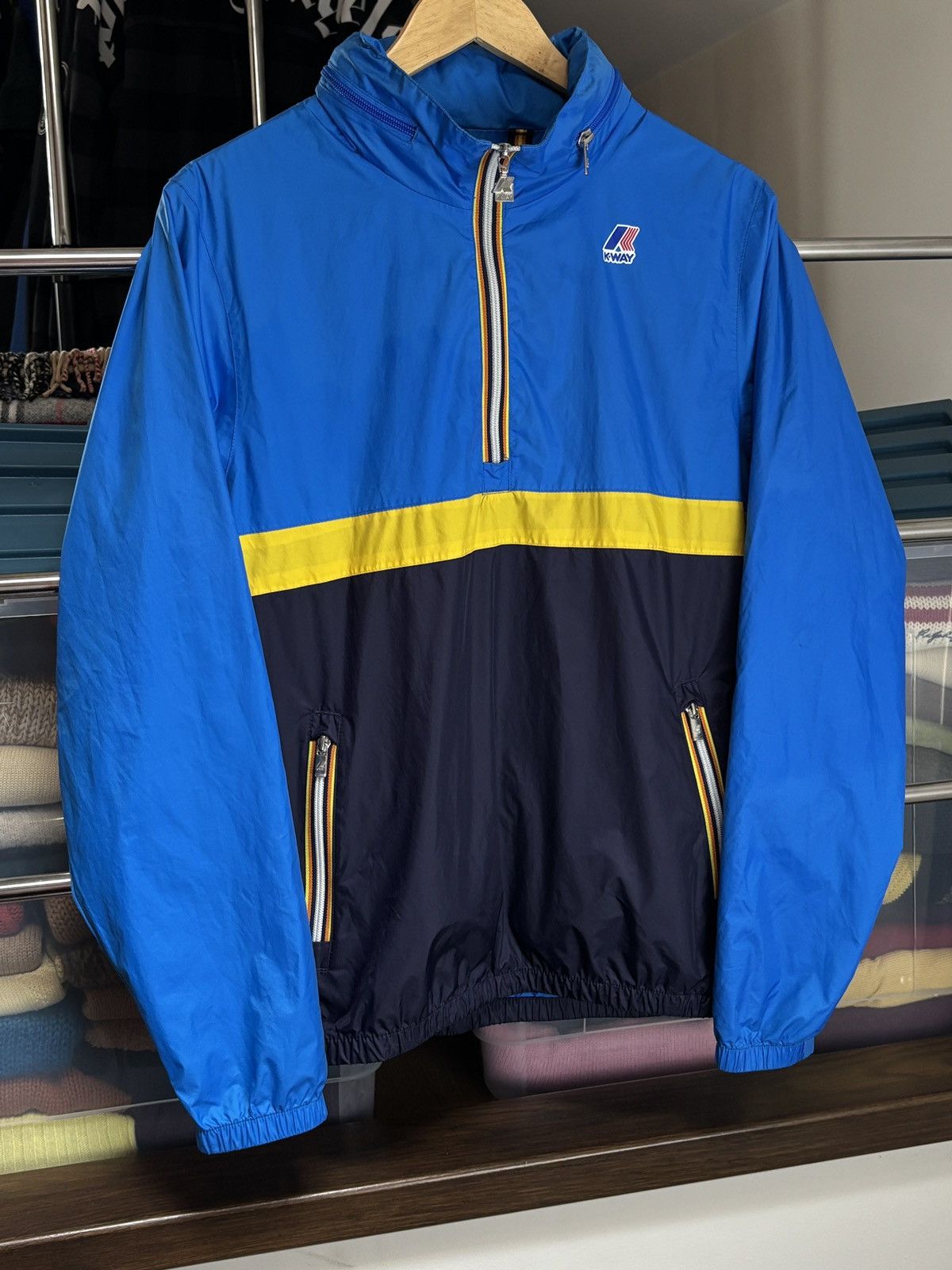 K-Way K-Way Outdoor Anorak Jacket Windbreaker Gorpcore Size US M / EU 48-50 / 2 - 2 Thumbnail