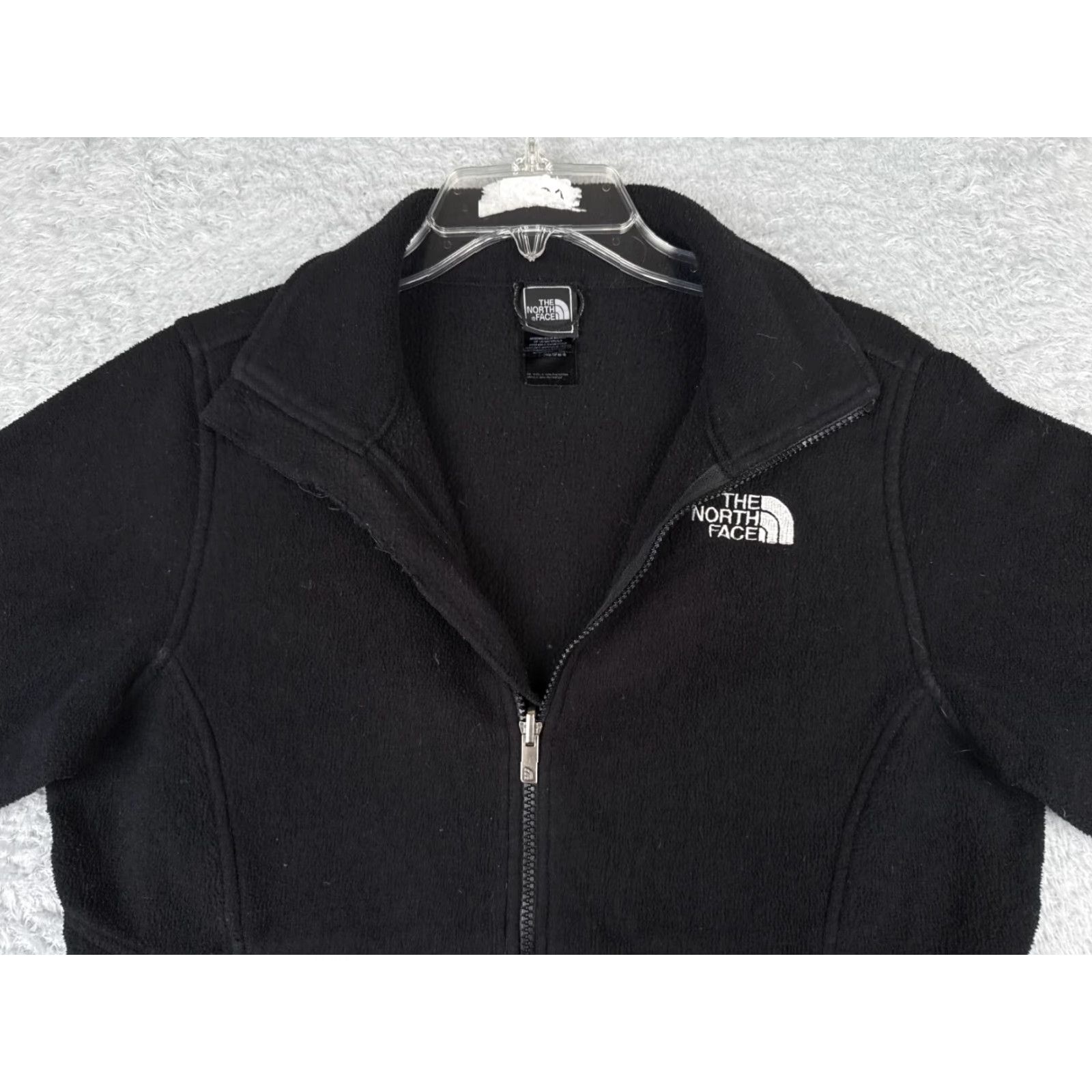 The North Face The North Face Jacket Medium Black Fleece 100% Polyester Mock Neck READ Women Size M / US 6-8 / IT 42-44 - 4 Thumbnail