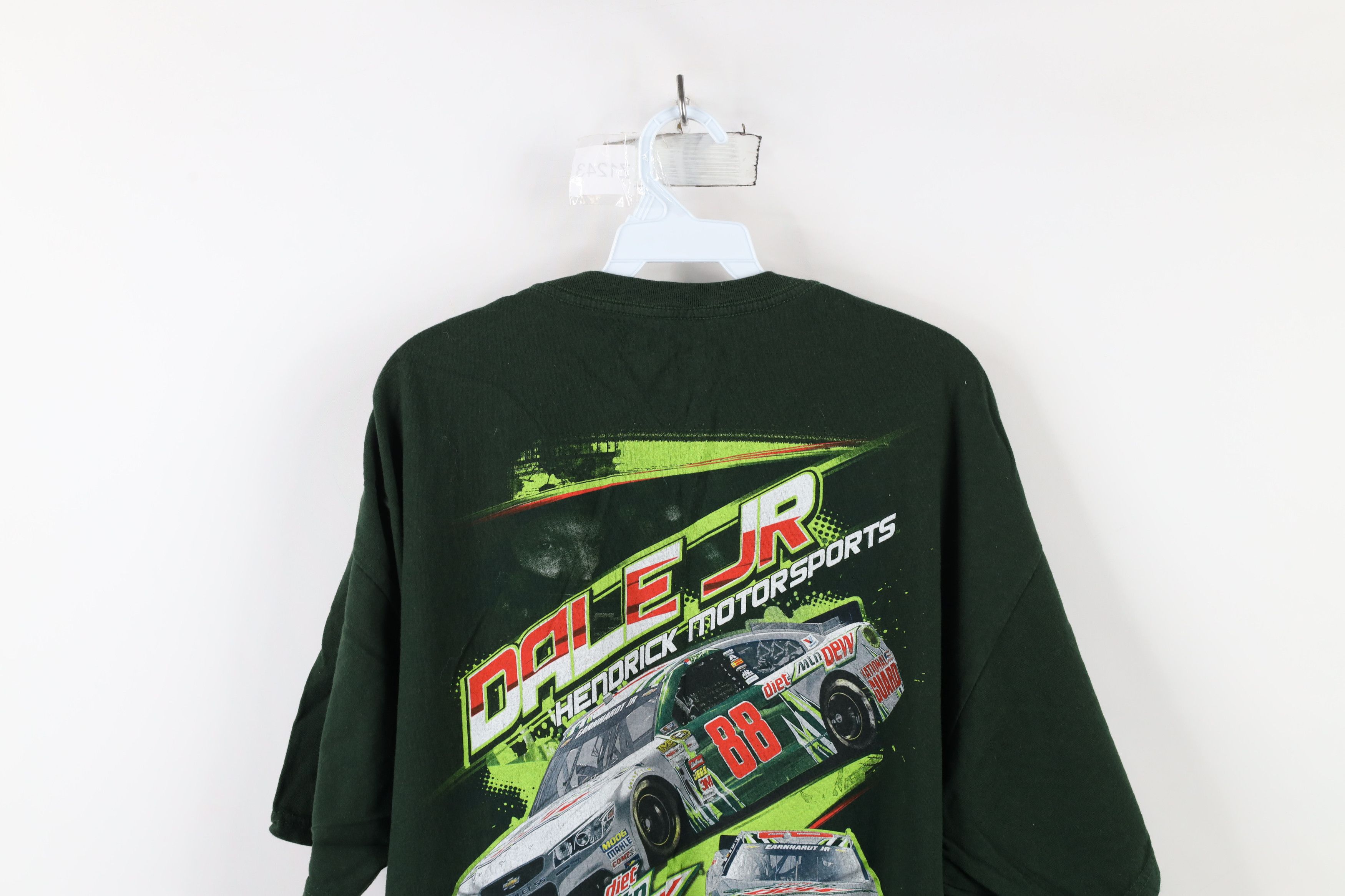 Vintage Vintage NASCAR Mountain Dale Earnhardt Jr Racing T-Shirt Size US XXL / EU 58 / 5 - 11 Thumbnail
