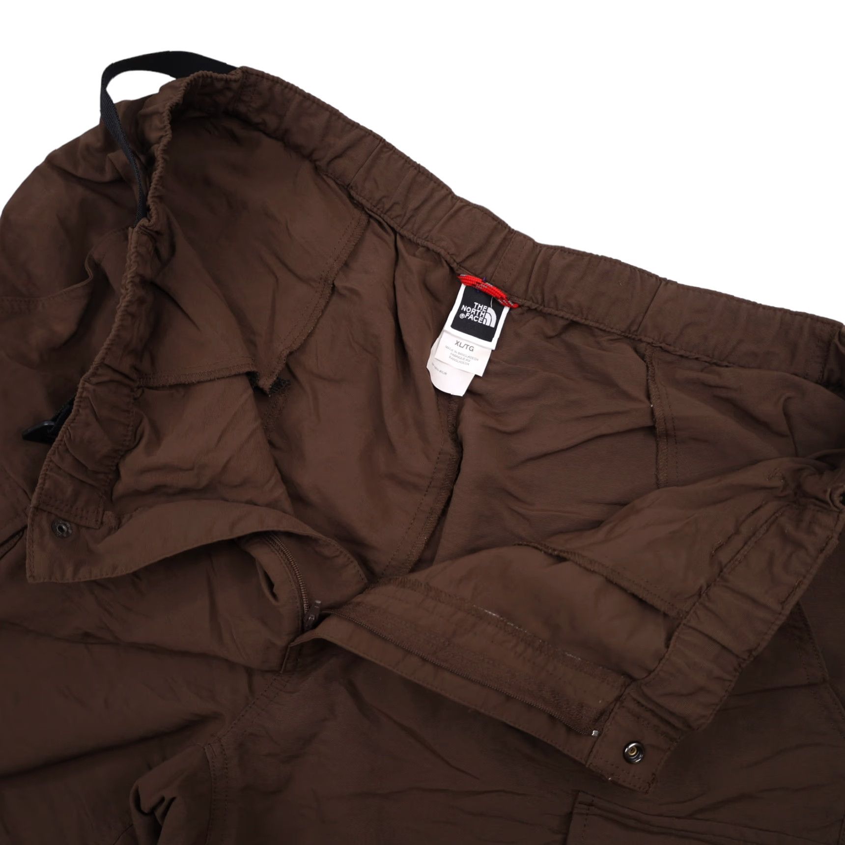 The North Face VINTAGE The North Face Mens XL Belted Adventure Shorts Brown Size US 36 / EU 52 - 7 Thumbnail