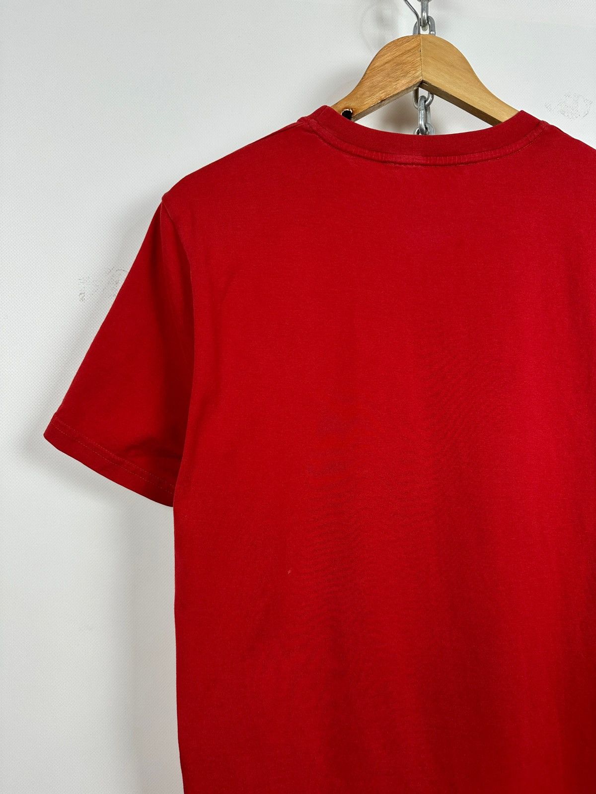 Givenchy Givenchy Distressed Logo Red T-Shirt Size US M / EU 48-50 / 2 - 9 Thumbnail