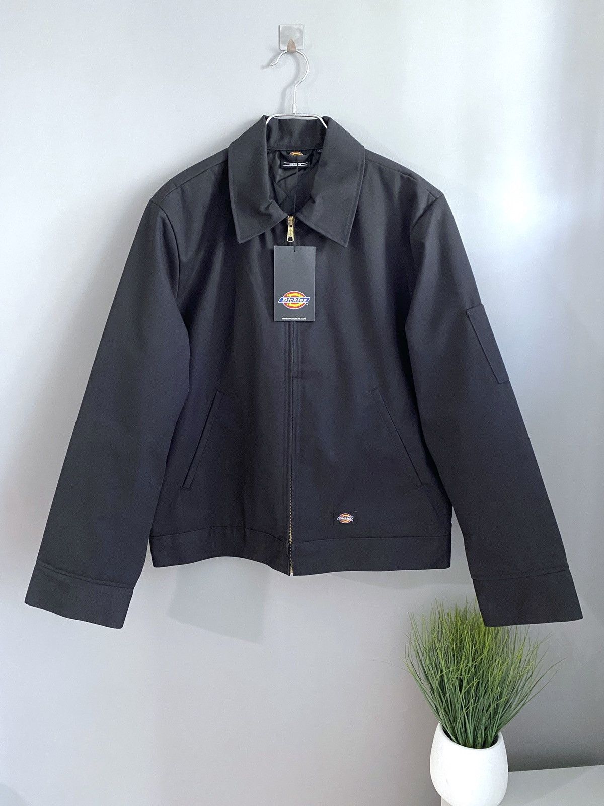image of Dickies Eisenhower Jacket in Black, Men's (Size Medium)