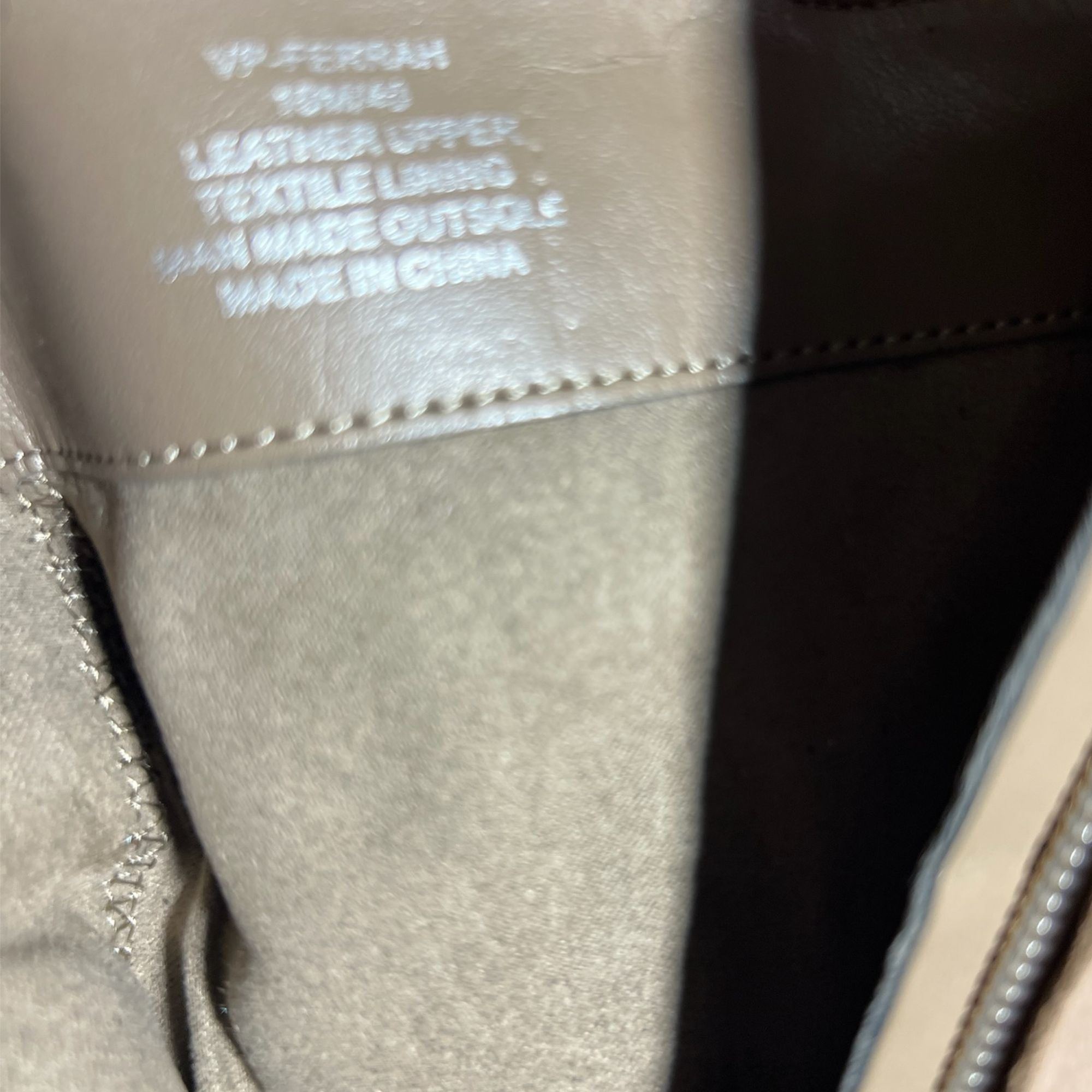 Vince Camuto Vince Camuto Womens Ferrah Bootie Tan/Cashmere Size 10 Suede Size US 10 / IT 40 - 9 Thumbnail