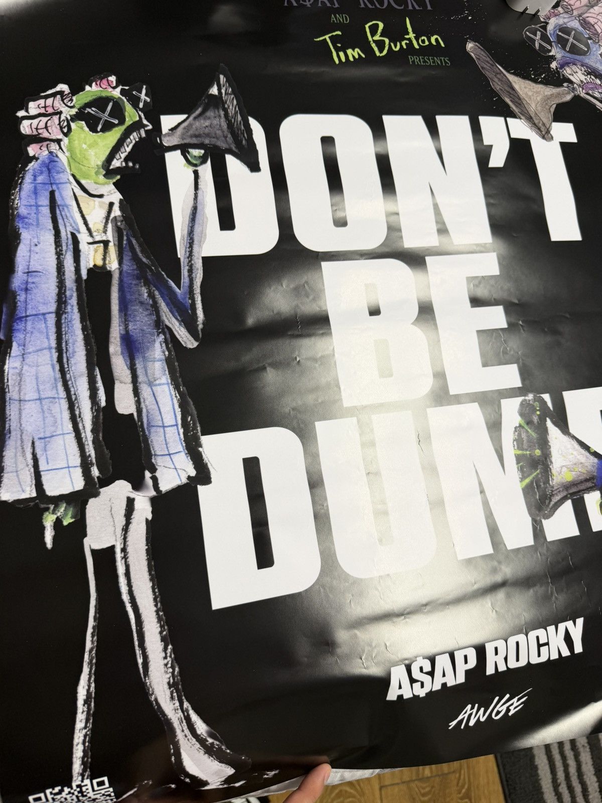 Other A$AP Rocky Don’t be dumb poster Size ONE SIZE - 2 Thumbnail