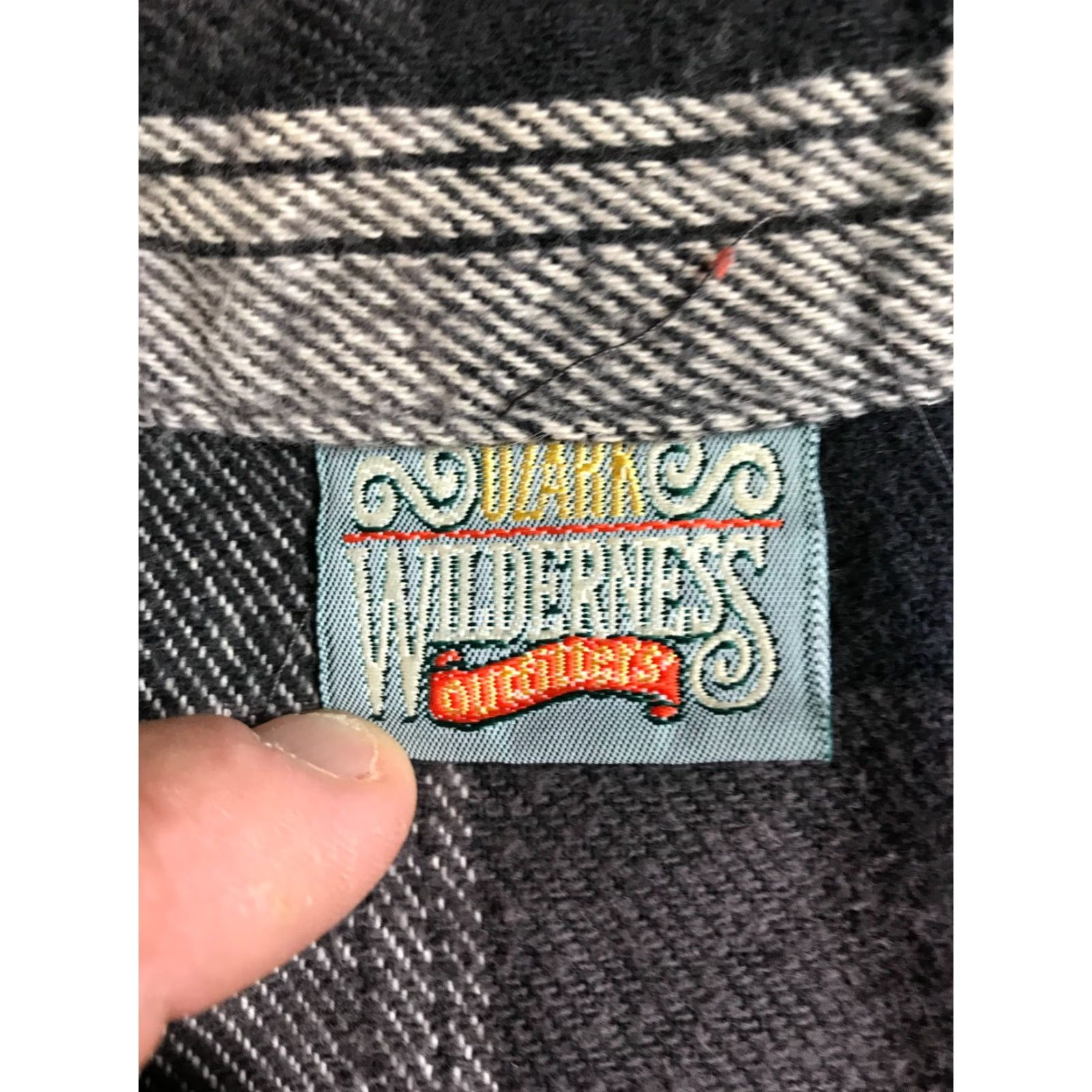 Vintage Ozark Wilderness Outfitters Shirt Men's XL Blue Black White Plaid Flannel Button-Up Size US XL / EU 56 / 4 - 5 Thumbnail