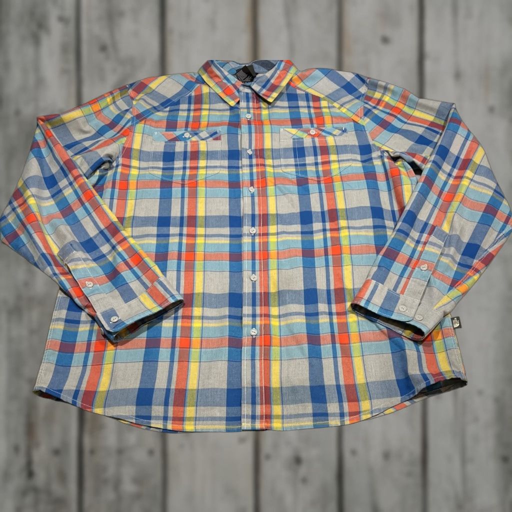 The North Face The North Face Shirt Men L Multicolor Plaid Button UP Long Sleeve Collared Size US L / EU 52-54 / 3 - 1 Thumbnail