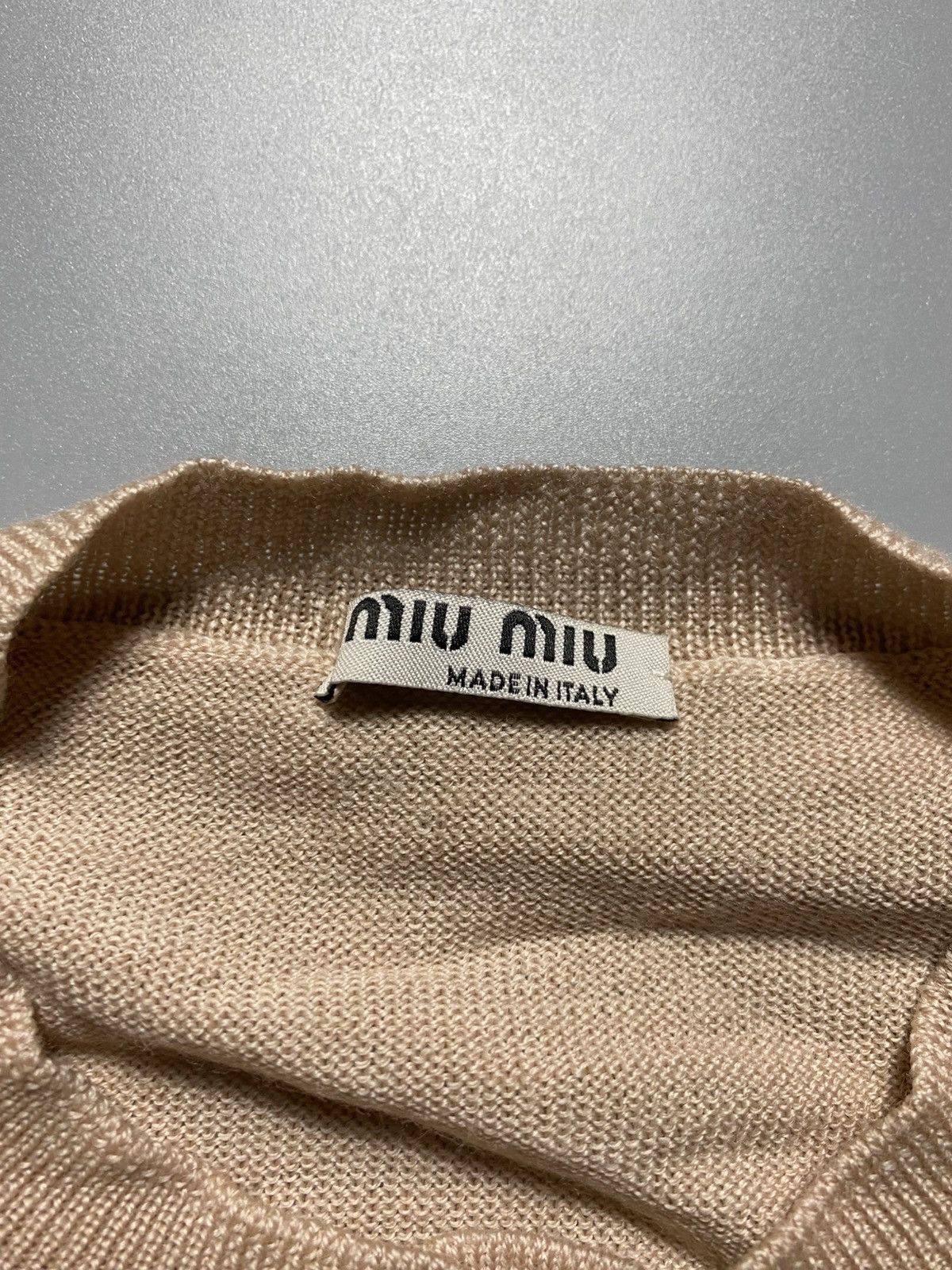 Miu Miu MIU MIU 2018 RIBBON CARDIGAN WOOL Size S / US 4 / IT 40 - 8 Thumbnail