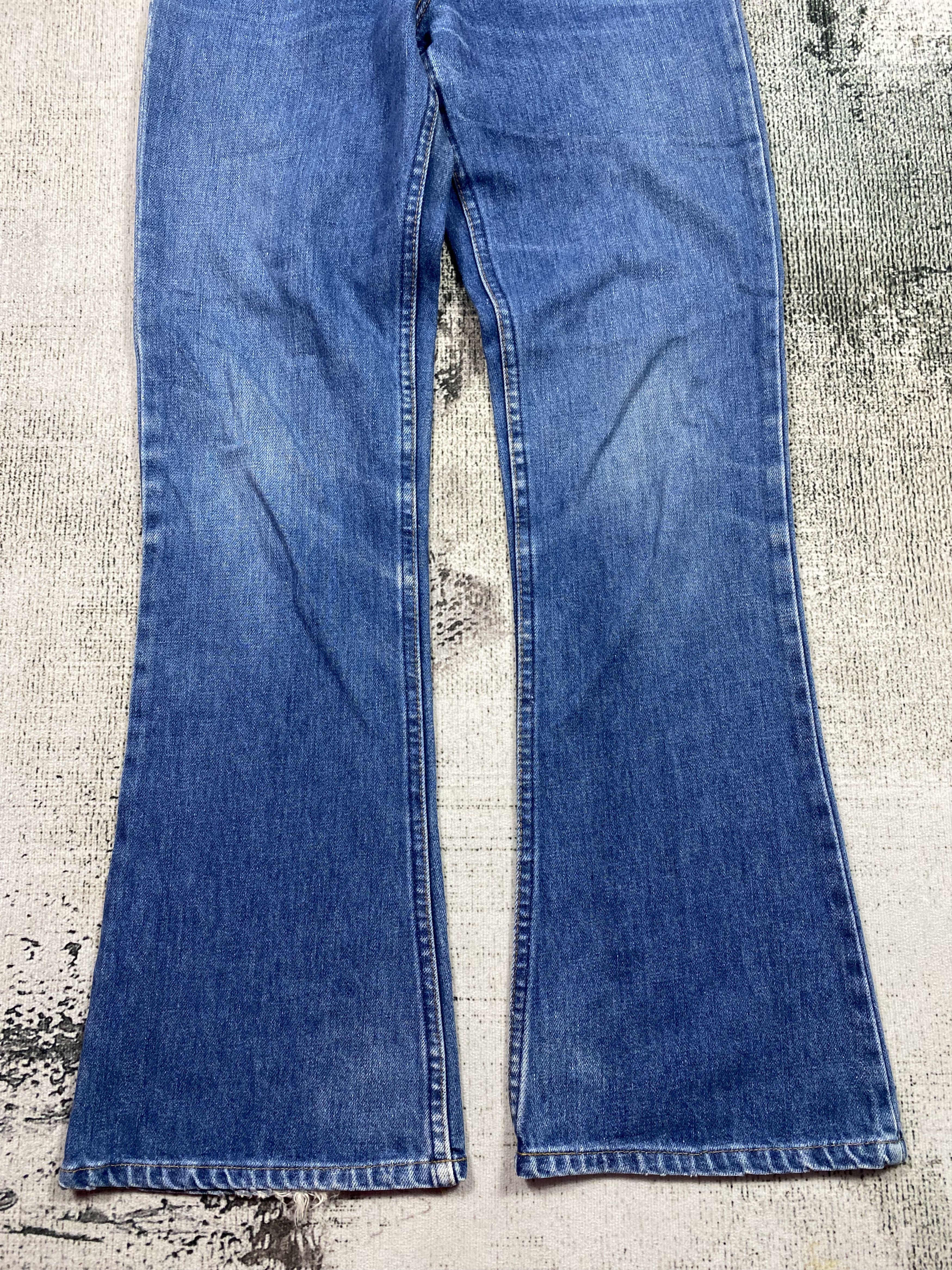Levi's SICKS💥 646 Jeans Bell Bottom Flare Orange Tab Size US 28 / EU 44 - 4 Thumbnail