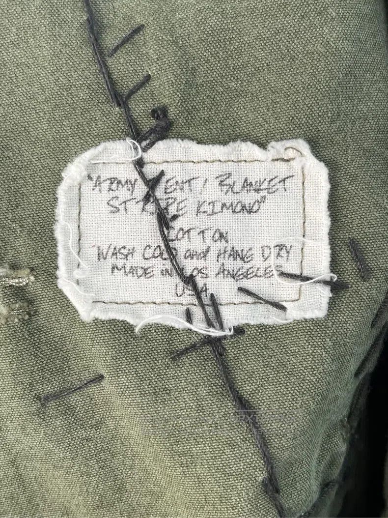 Greg Lauren Greg Lauren Mainline military fabric patchwork denim distr Size US XS / EU 42 / 0 - 5 Thumbnail
