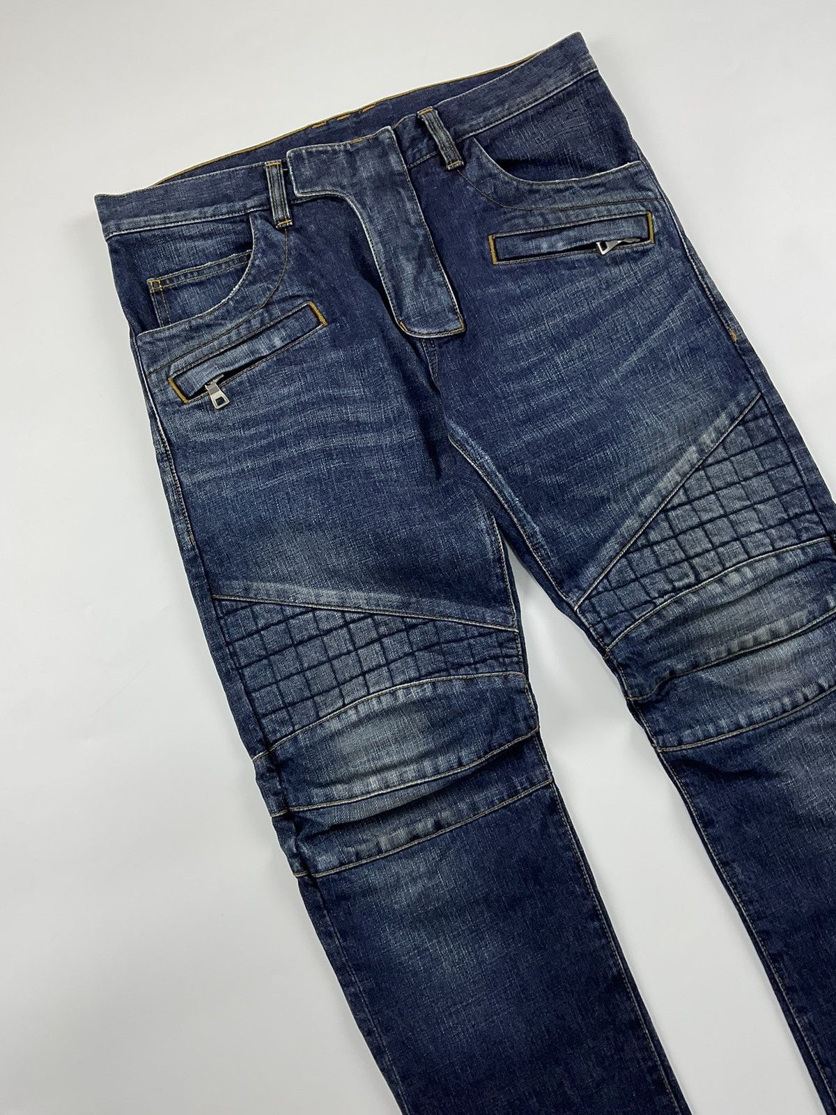 Balmain Balmain Biker Pants Size US 32 / EU 48 - 3 Thumbnail