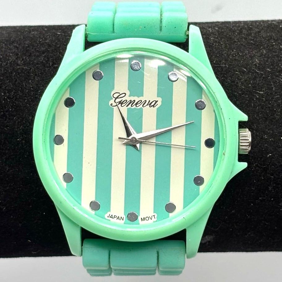 Other Turquoise Striped Men's Watch Size ONE SIZE - 2 Thumbnail