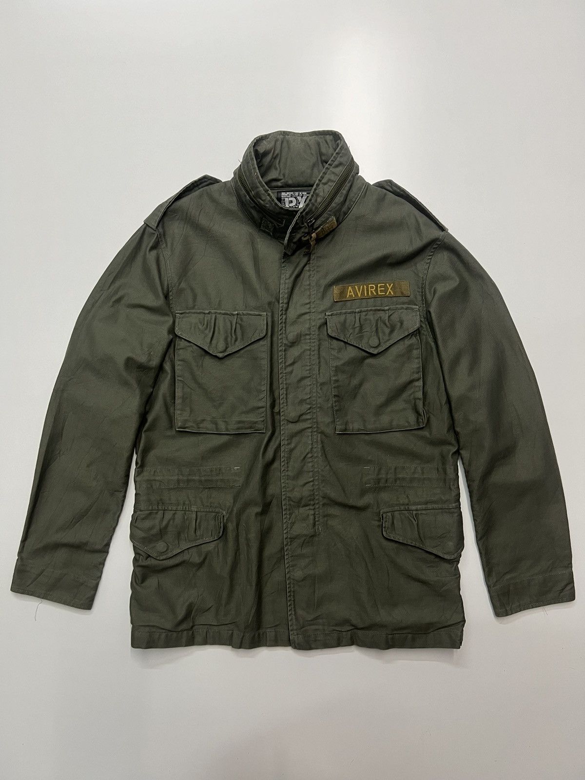 Avirex 🔥AVIREX MILITARY JACKET Size US L / EU 52-54 / 3 - 1 Thumbnail