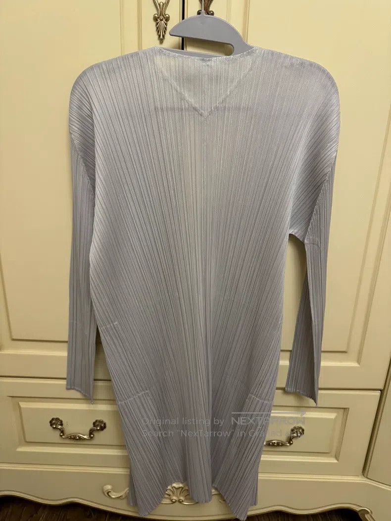 Issey Miyake Issey Miyake Mid-length Pleated Cardigan Size L / US 10 / IT 46 - 4 Thumbnail