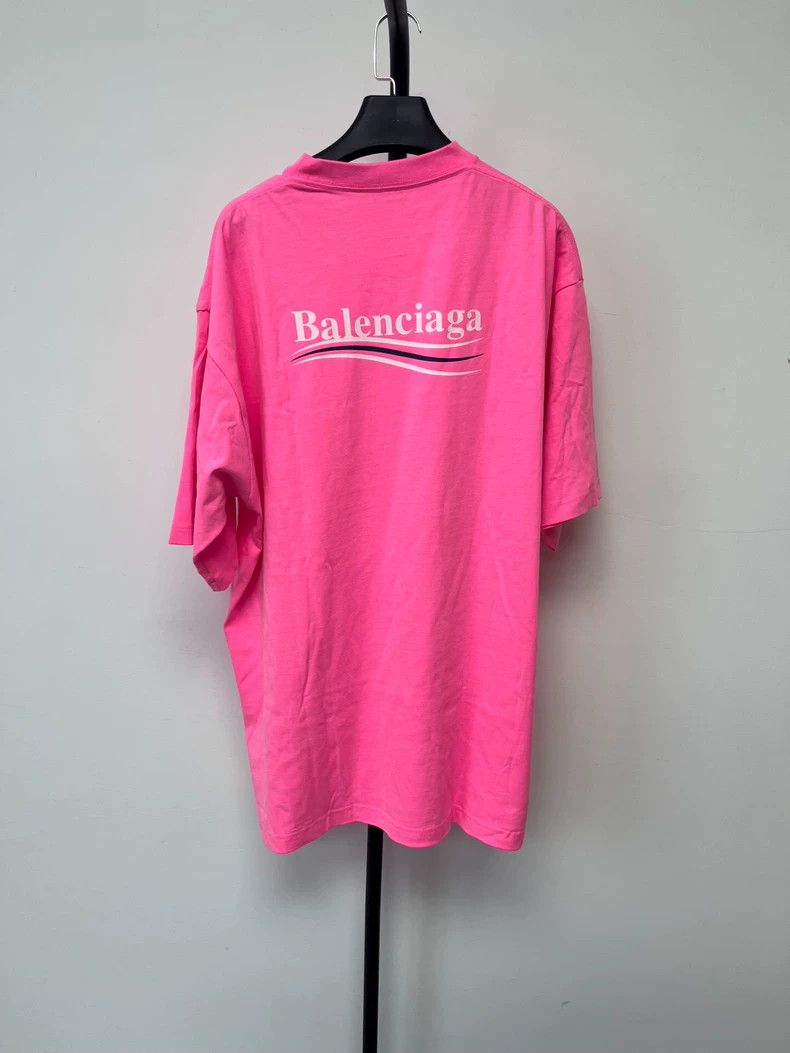 Balenciaga Balenciaga Logo monogram printed casual T-shirt with short Size L / US 10 / IT 46 - 2 Thumbnail