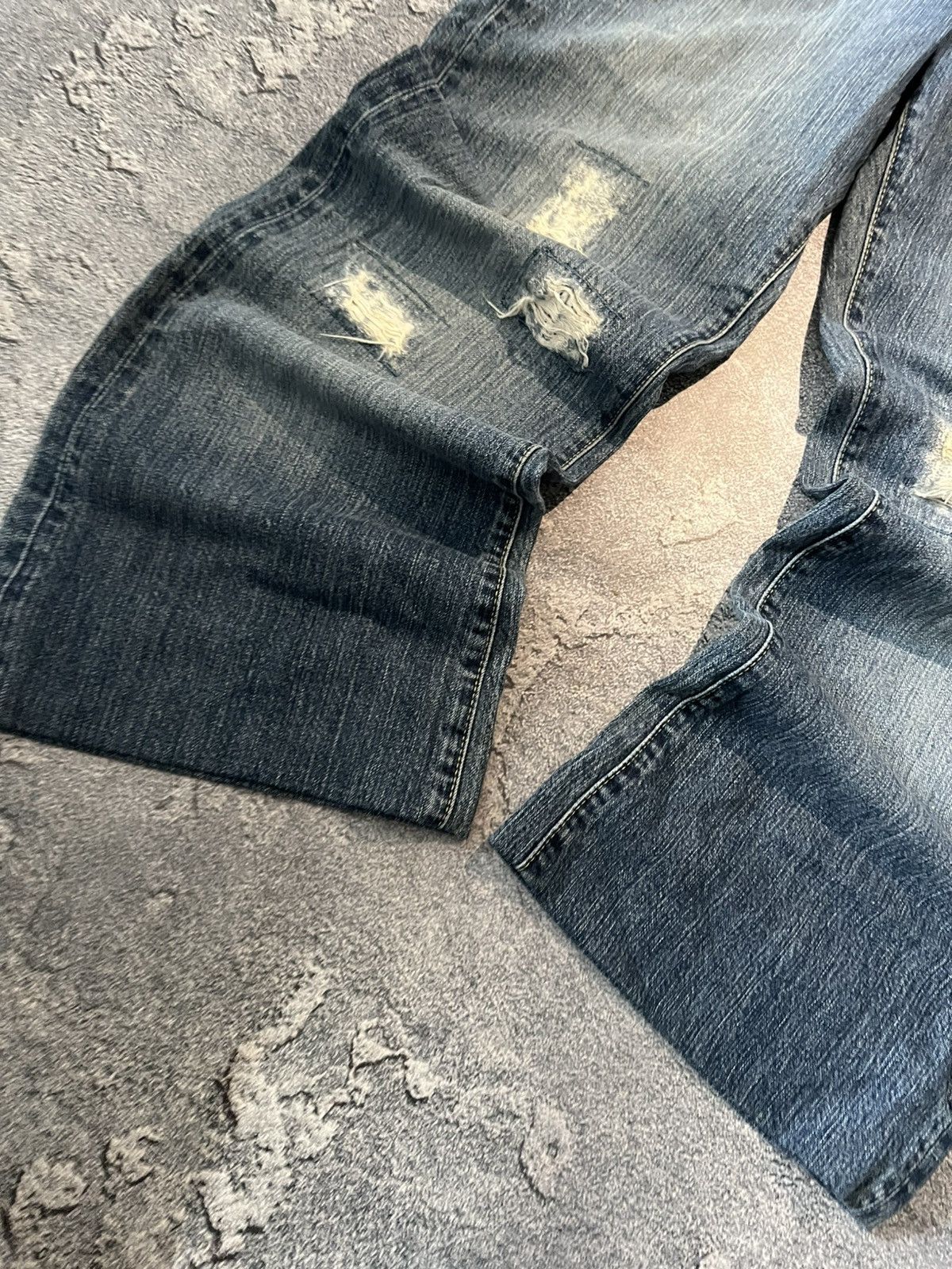 Japanese Brand Archive Japanese Flare Distressed / Number Nine Style Size US 34 / EU 50 - 6 Thumbnail