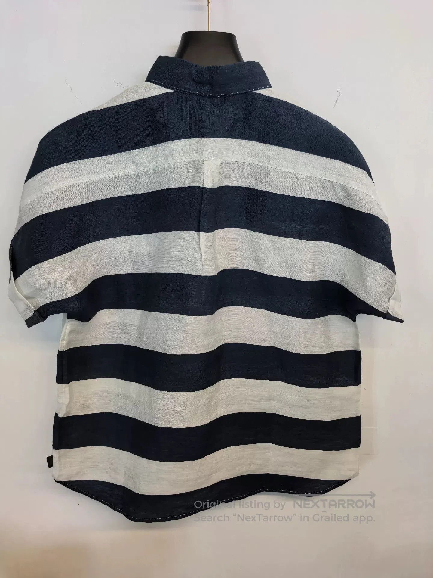 Burberry Burberry Brit Men's Striped Polo Shirt. Size US XL / EU 56 / 4 - 2 Thumbnail