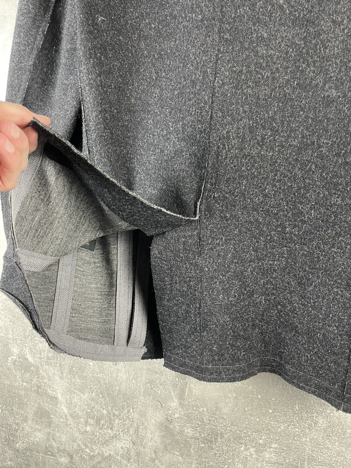 Z Zegna Z Zegna Techo Tailoring Avant Garde Deconstruction Blazer Size 48R - 10 Thumbnail