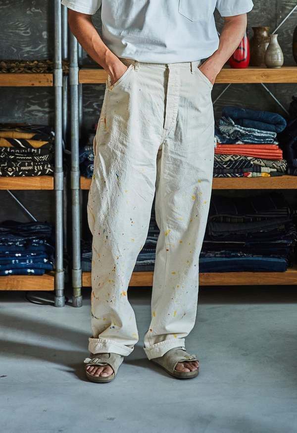 Stan Ray × Vintage 🔥HOT DROPS🔥 STAN RAY USA PAINTER PANT IN NATURAL Size US 34 / EU 50 - 10 Thumbnail