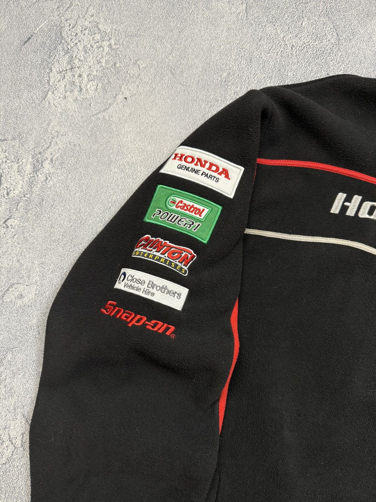 Honda Crazy Honda Racing Fleece Zip Jacket Size US XXL / EU 58 / 5 - 3 Thumbnail