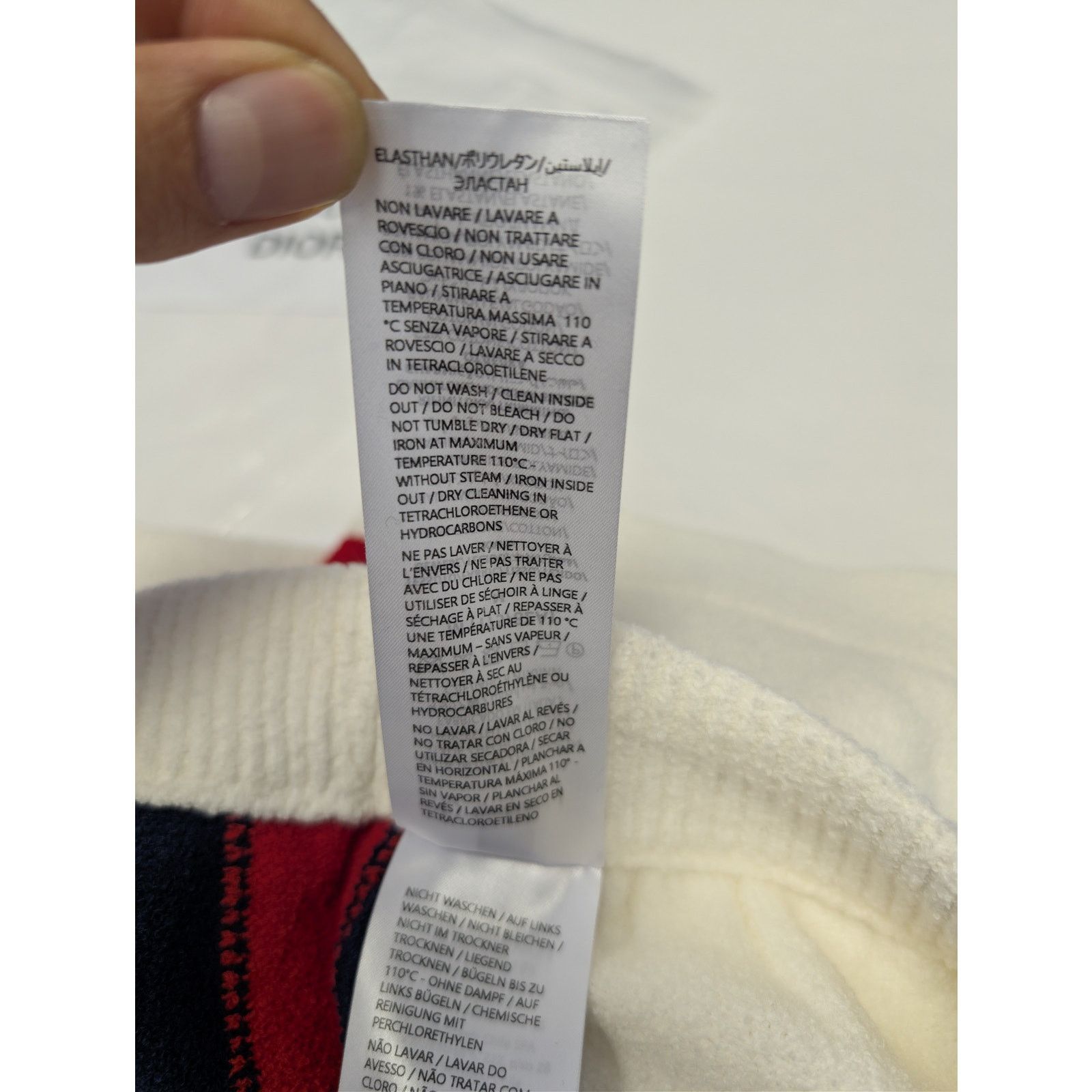 Gucci o1rshd1 Cotton Blend Terry Knit Basket Shorts in Off-White Size US 32 / EU 48 - 17 Thumbnail