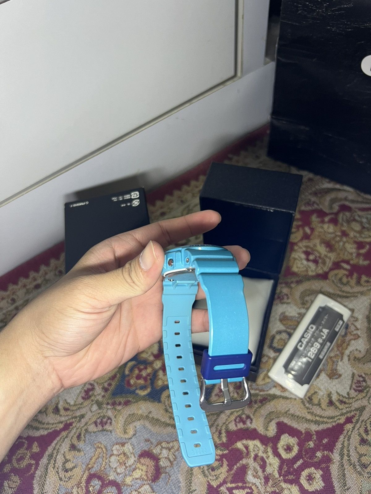 Casio × G Shock CASIO G-SHOCK KE$HA DW6900CB-2 1289 UNIVERSITY BLUE RARE Size ONE SIZE - 4 Thumbnail