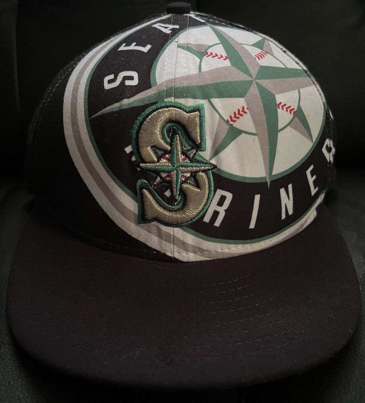 New Era Seattle Mariners Logo New Era Hat Size ONE SIZE - 1 Thumbnail
