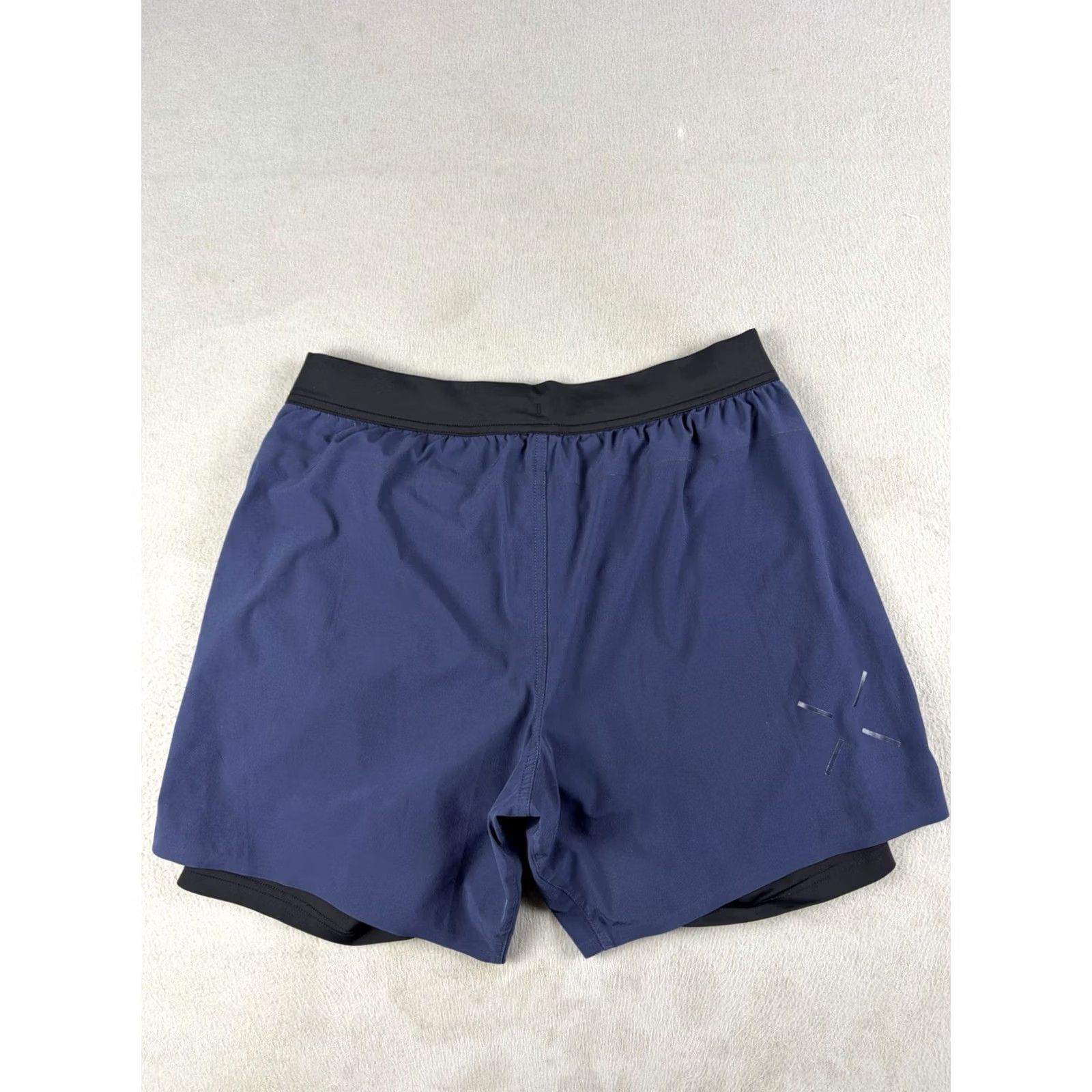 Ten Thousand Ten Thousand Shorts Men M Athletic Lined Blue Gym & Training Sports 6-in Inseam Size US 31 - 4 Thumbnail