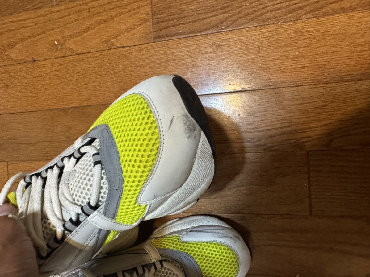 Dior Dior B22 white and yellow Size US 11 / EU 44 - 11 Thumbnail