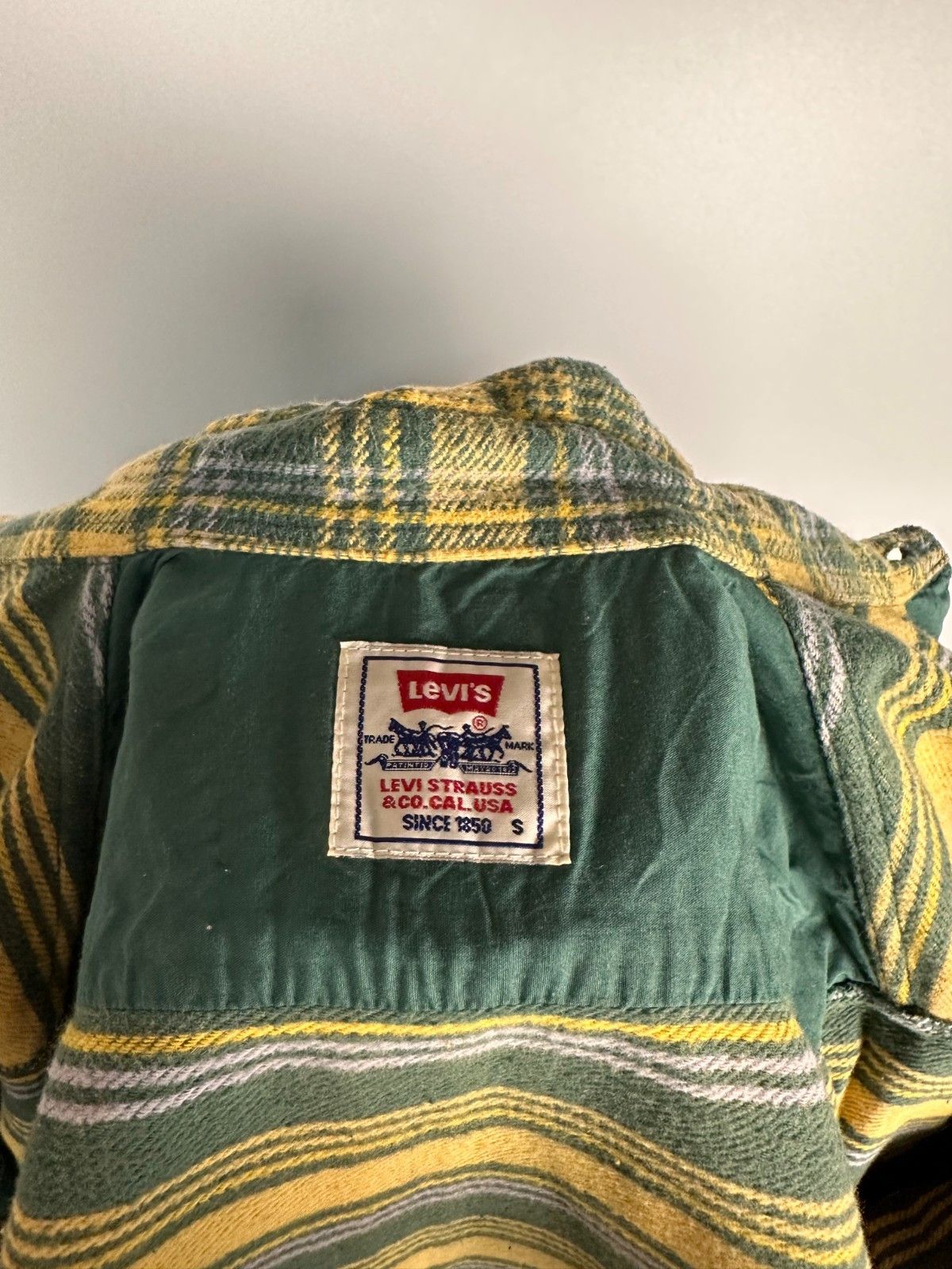Levi's Levi's Shirt Plaid Button Down Flannel Long Sleeve Vintage S Size US S / EU 44-46 / 1 - 8 Thumbnail