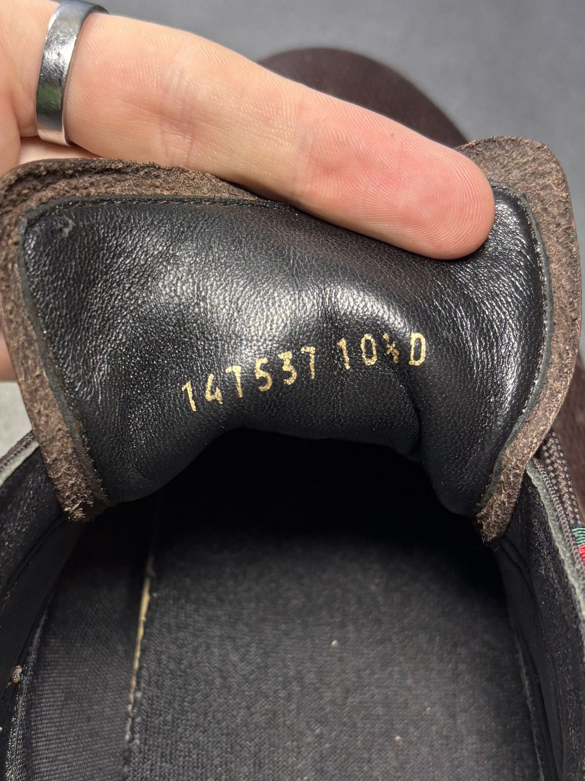 Gucci Gucci F/W 2005 Shoes Leather Sneakers GATs Cleat Soccer Foot Size US 10.5 / EU 43-44 - 20 Thumbnail