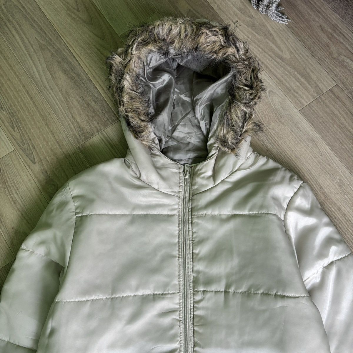 If Six Was Nine × Issey Miyake × Le Grande Bleu (L.G.B.) Inspired issey miyake LGB Style fur jacket vintage Size US L / EU 52-54 / 3 - 4 Thumbnail