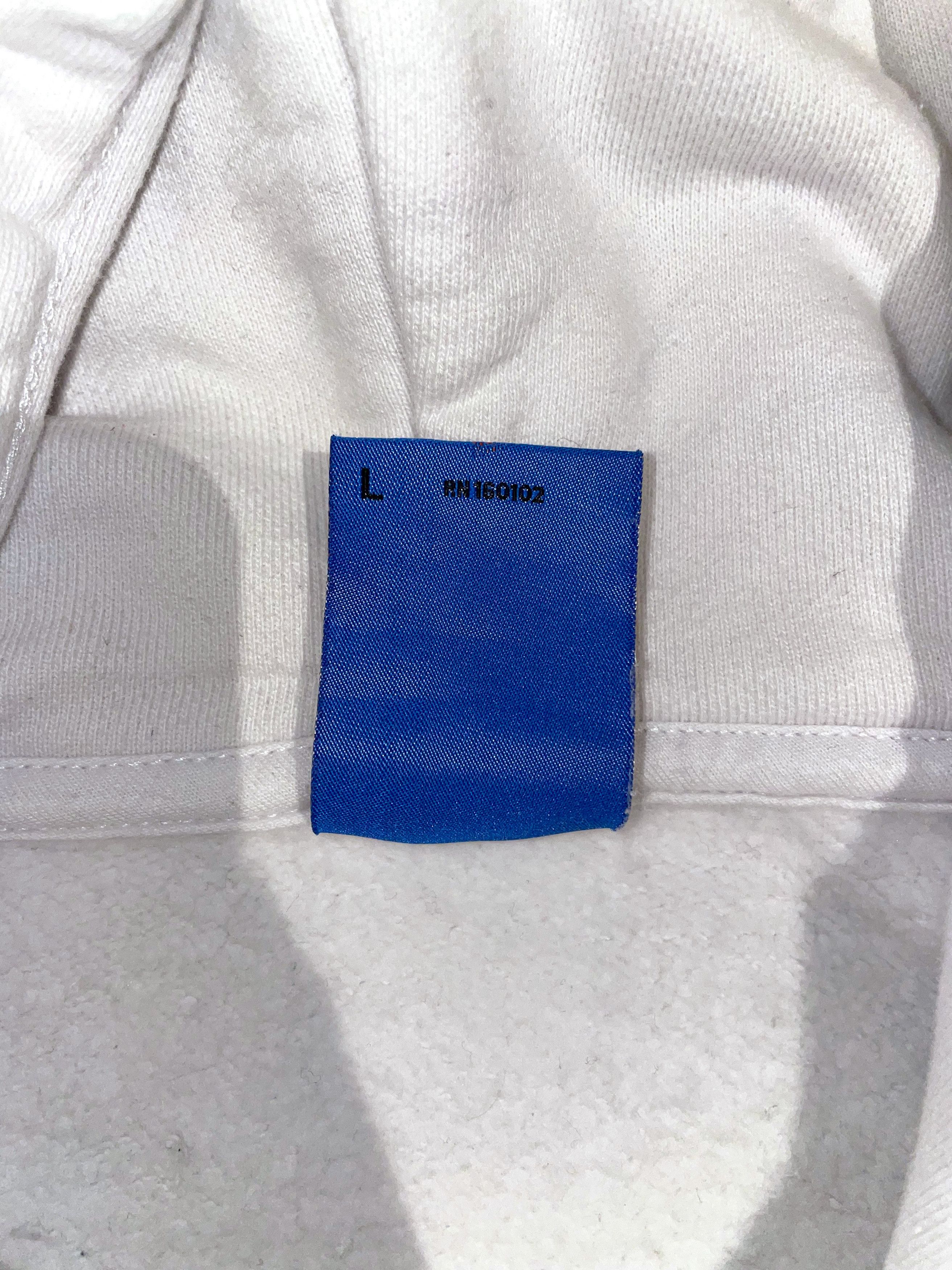 Frank Ocean Large Iceman Hoodie New Classic Logo Tee LSD White Blue Size US L / EU 52-54 / 3 - 4 Thumbnail