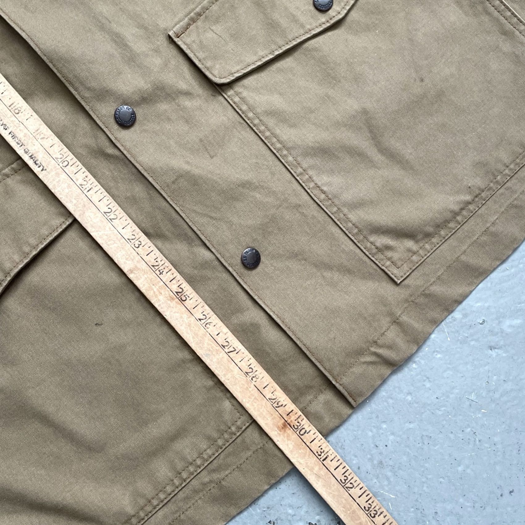 Filson Filson Dry Tin Cloth Ranch Chore Barn Work Hunting Jacket - 3XL - Mens | eBay Size US XXL / EU 58 / 5 - 5 Thumbnail