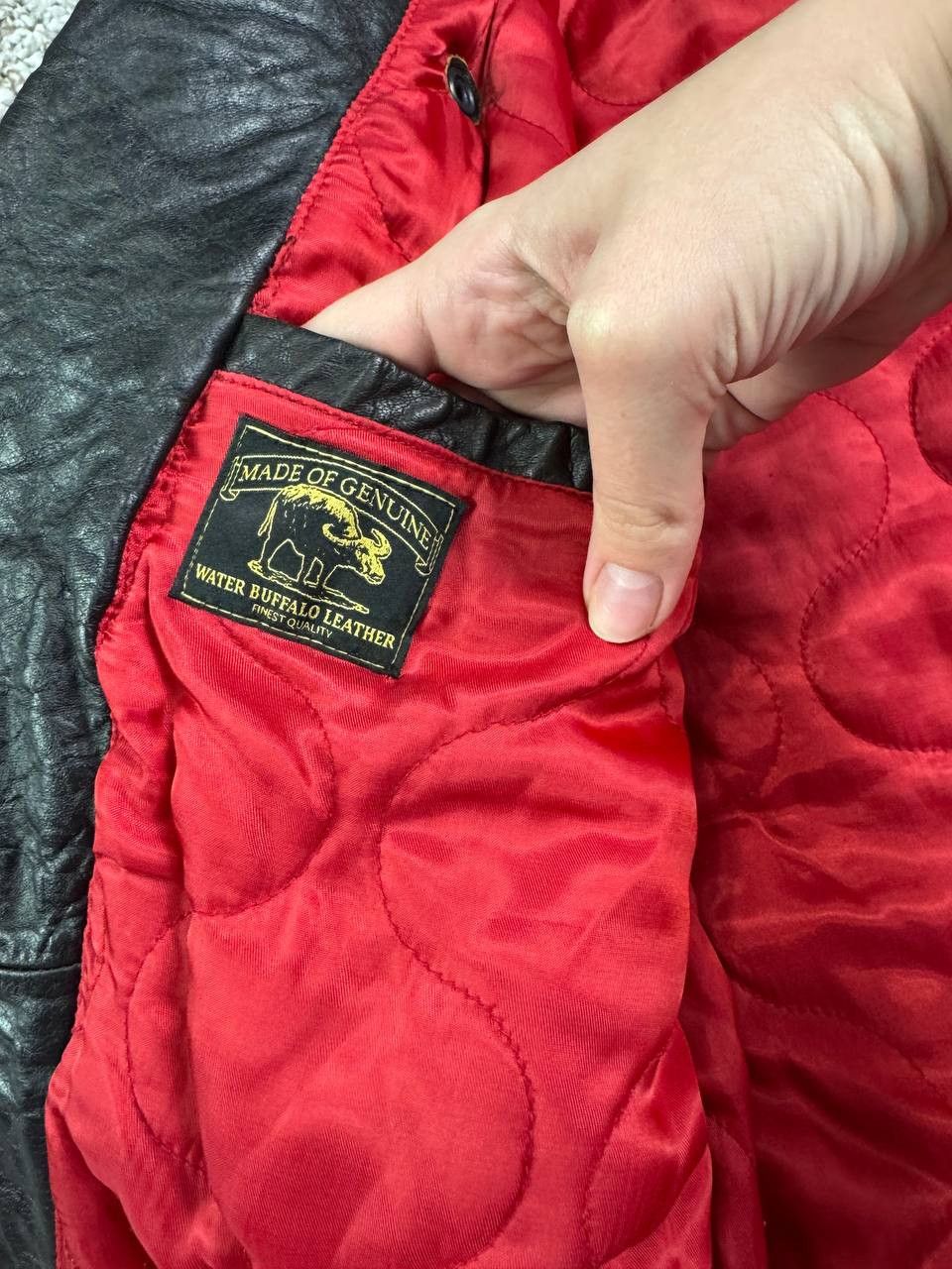 Andrew Marc Denim Leathers by Marc Moto Motorcycle Leather Jacket Size US L / EU 52-54 / 3 - 17 Thumbnail