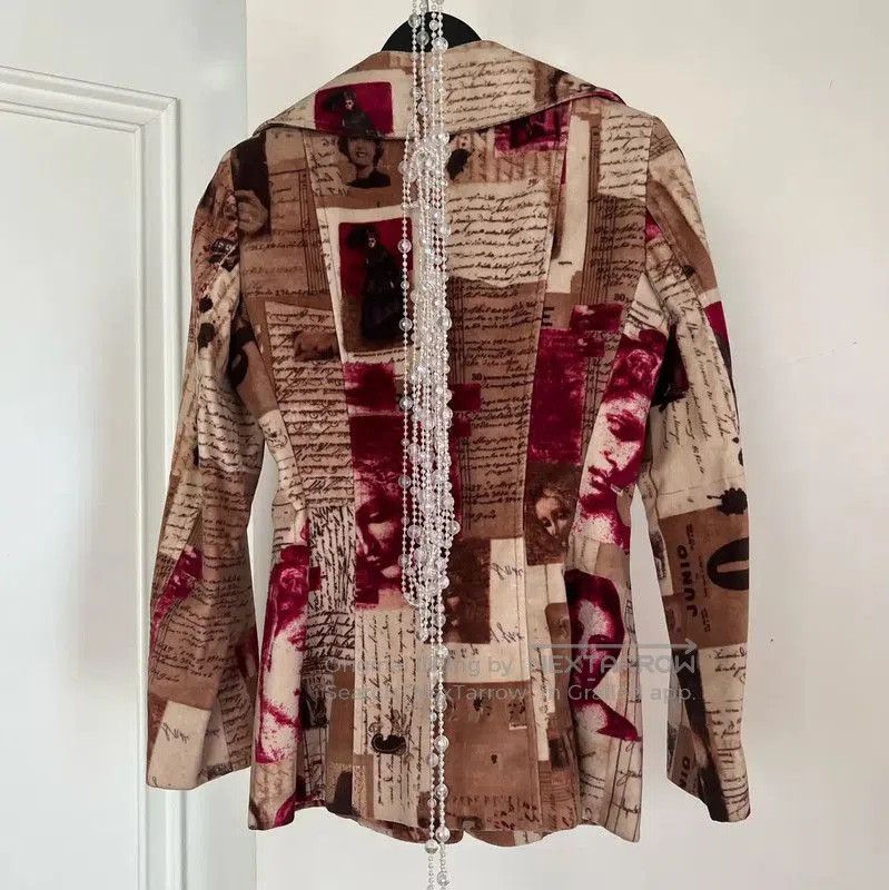 Moschino Moschino Artistic Printed Women's Jacket . Size M / US 6-8 / IT 42-44 - 2 Thumbnail