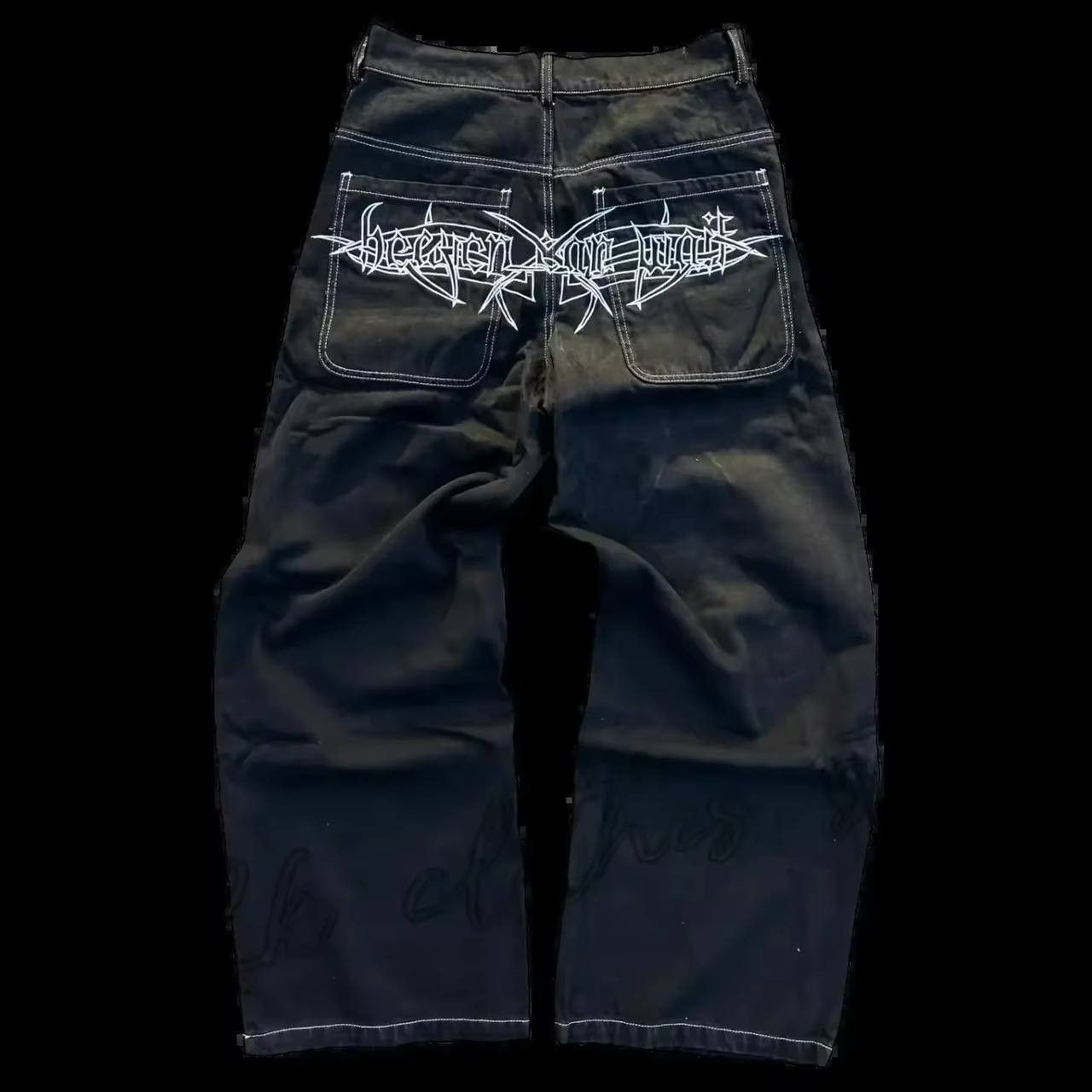 Japanese Brand × Vintage Vintage jeans are a ghetto dream Size US 36 / EU 52 - 1 Thumbnail